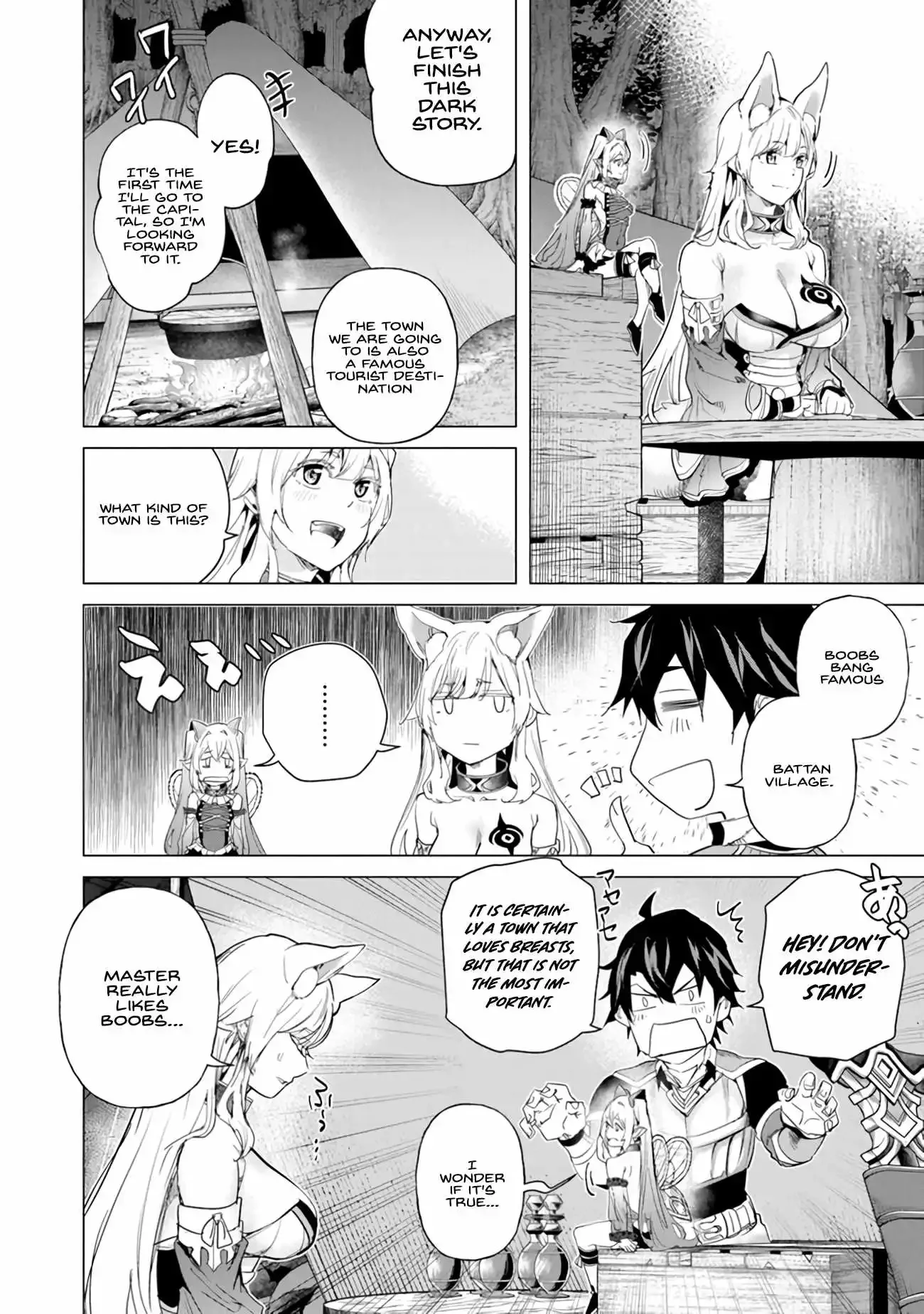 a warrior exiled by the hero and his lover Chapter 24 page 9