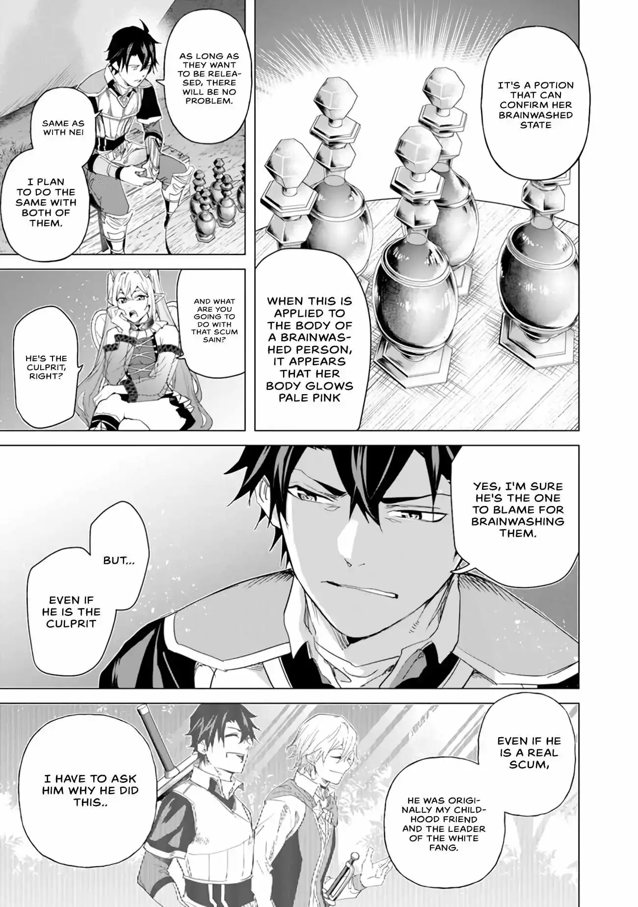 a warrior exiled by the hero and his lover Chapter 24 page 6