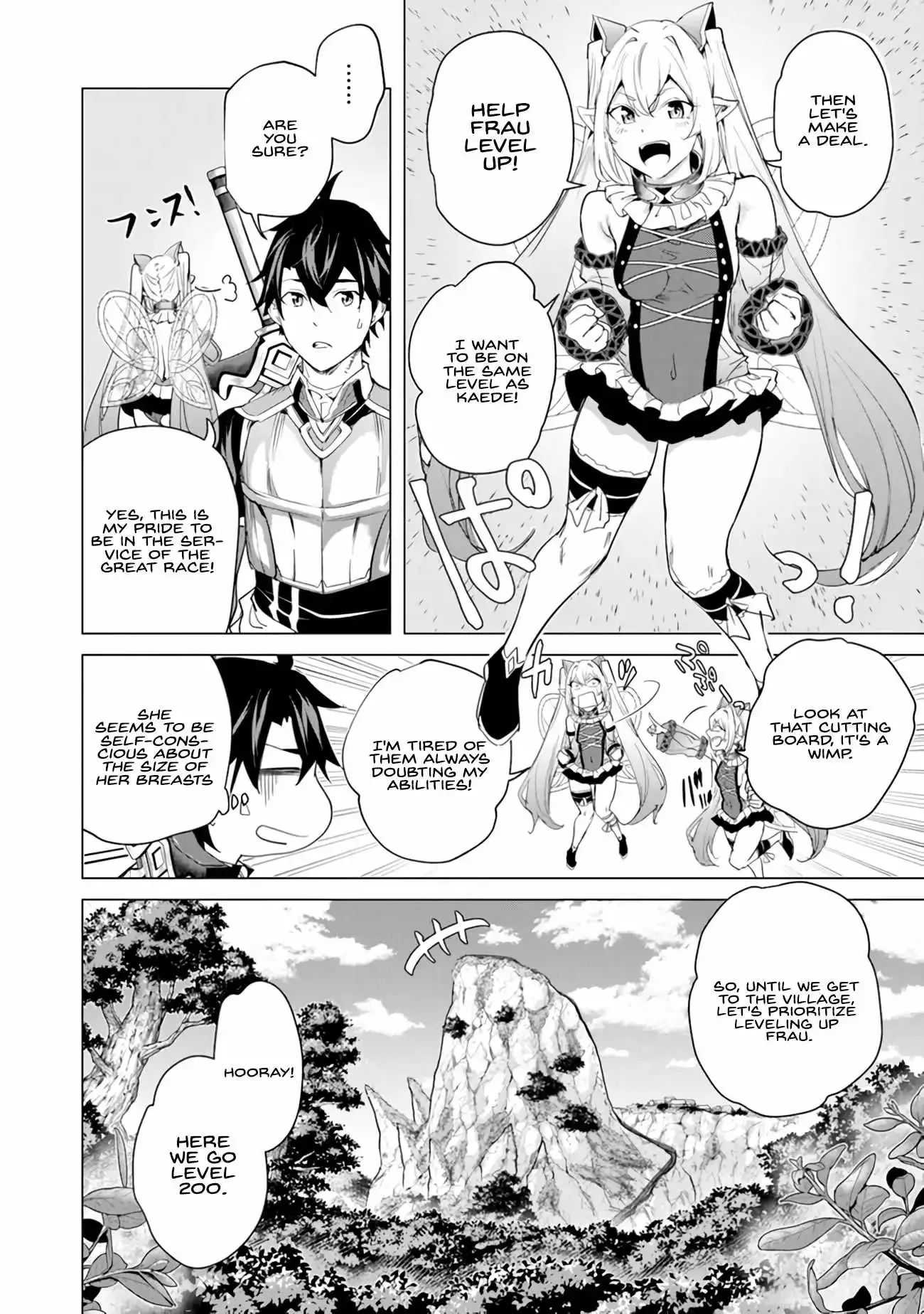 a warrior exiled by the hero and his lover Chapter 24 page 23