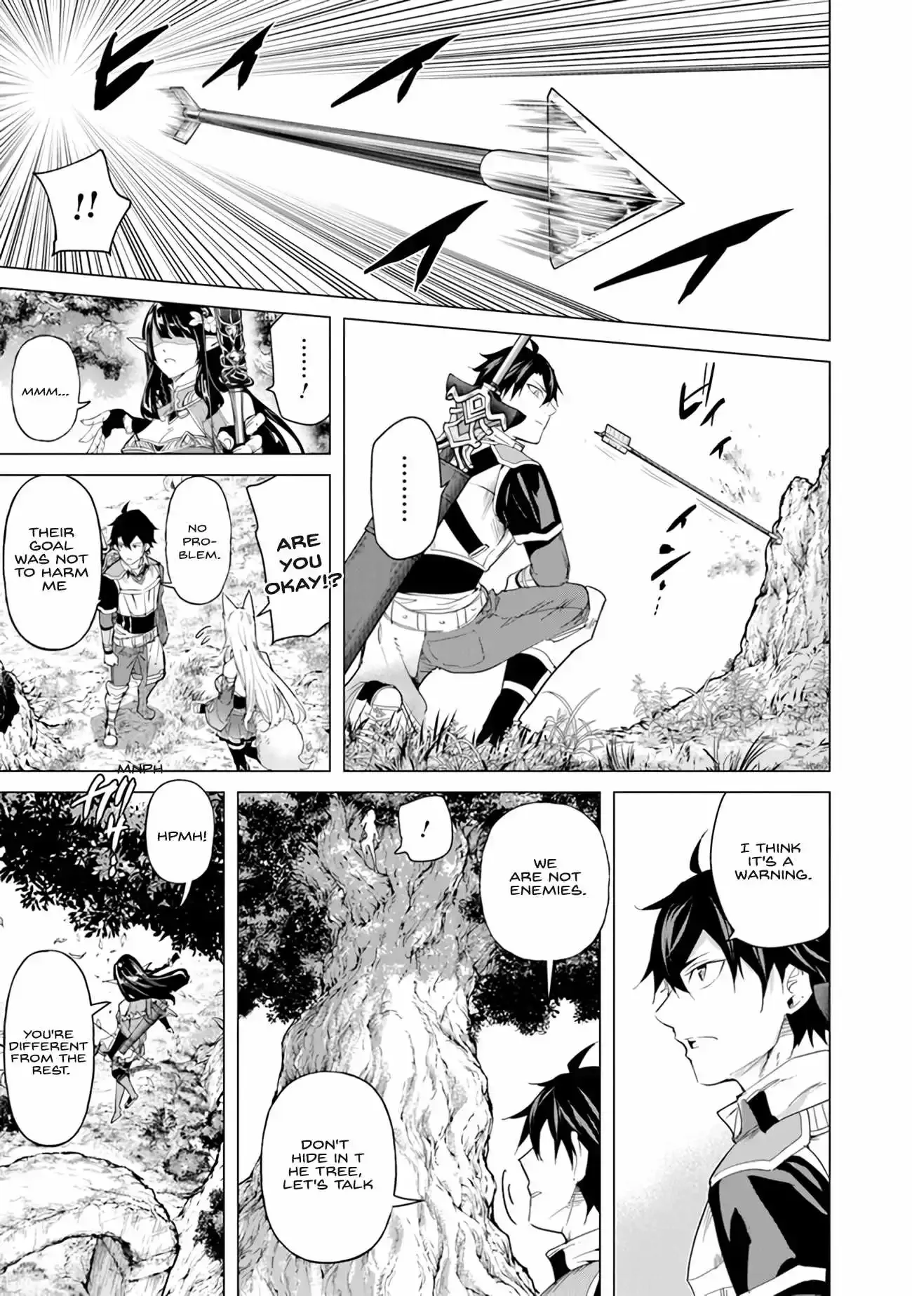 a warrior exiled by the hero and his lover Chapter 24 page 28