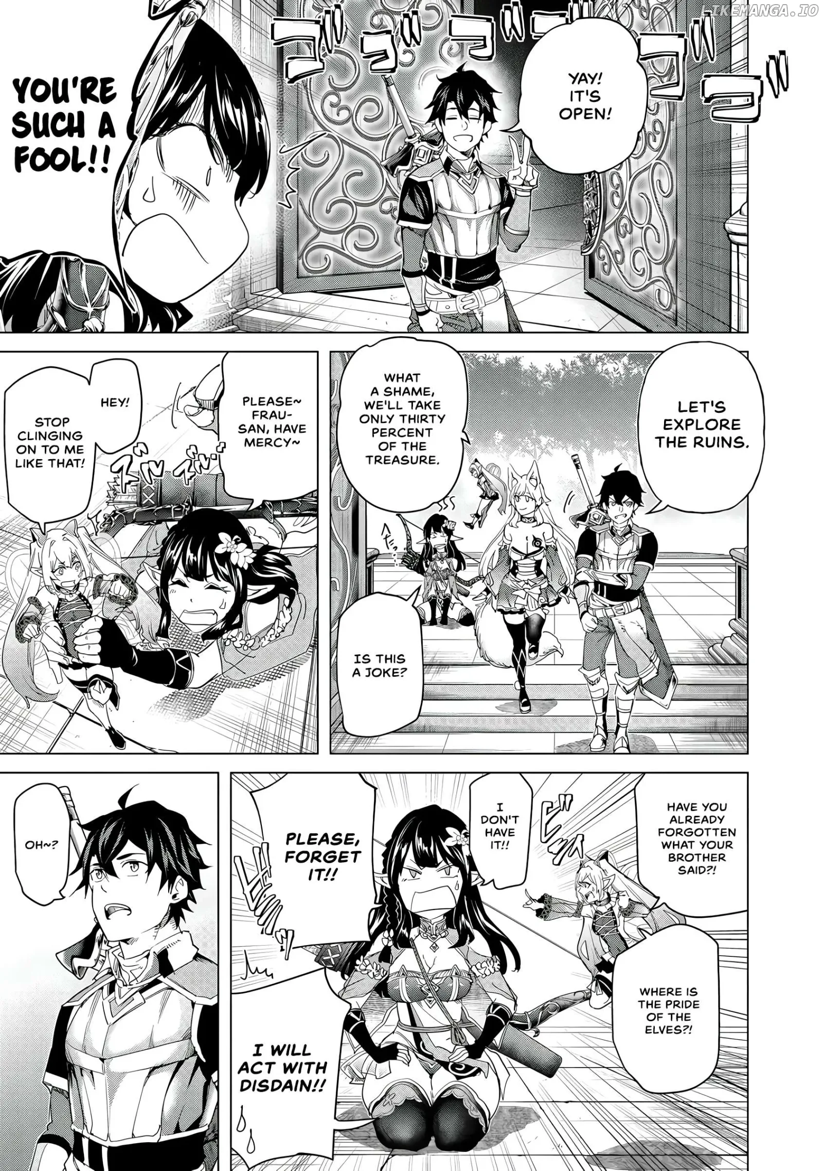 a warrior exiled by the hero and his lover Chapter 26 page 3