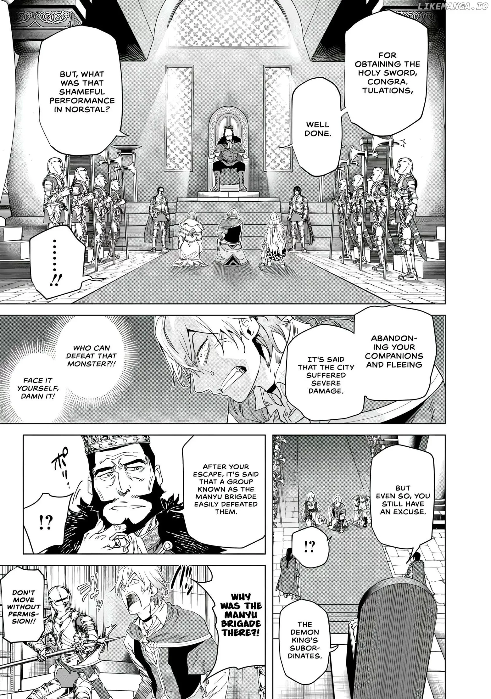 a warrior exiled by the hero and his lover Chapter 26 page 18