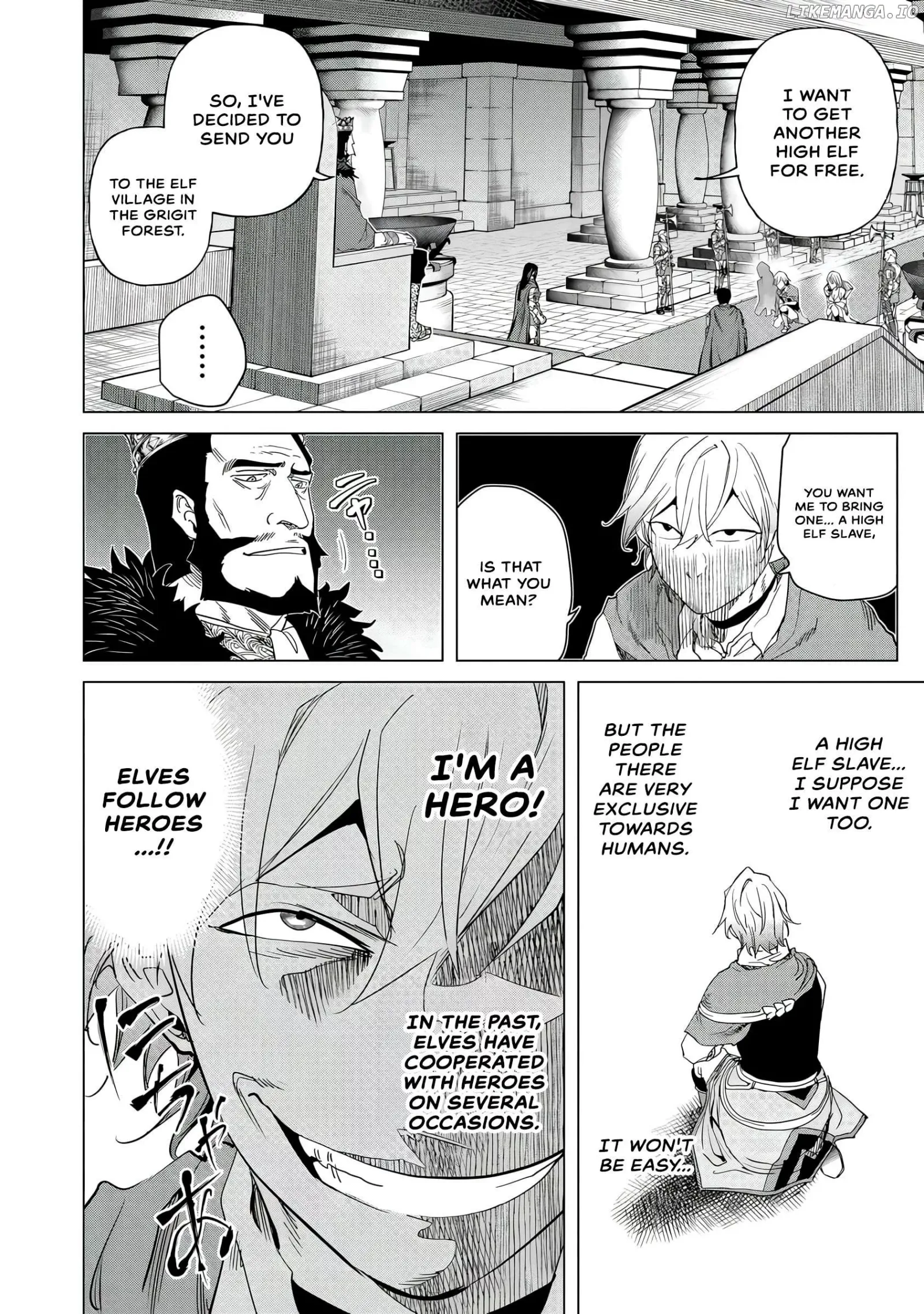 a warrior exiled by the hero and his lover Chapter 26 page 21