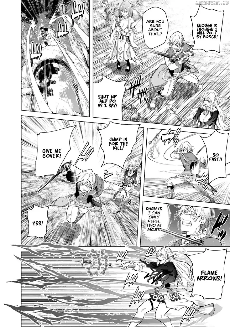 a warrior exiled by the hero and his lover Chapter 27 page 8