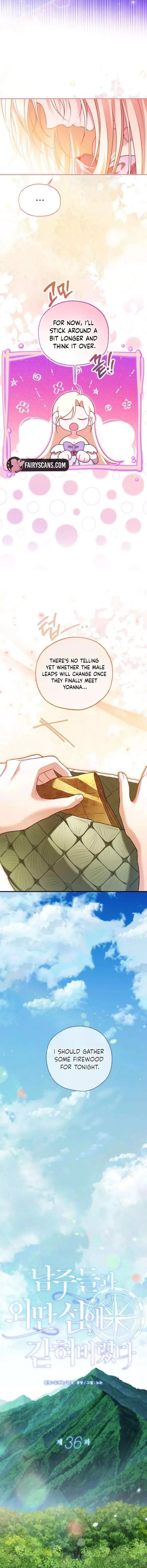 Trapped on a Remote Island With the Male Leads Chapter 36 page 7