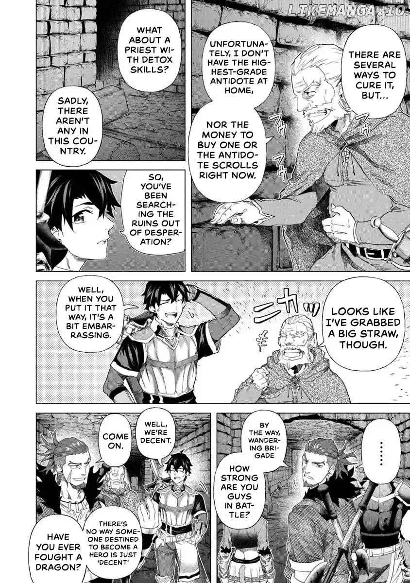a warrior exiled by the hero and his lover Chapter 32 page 16