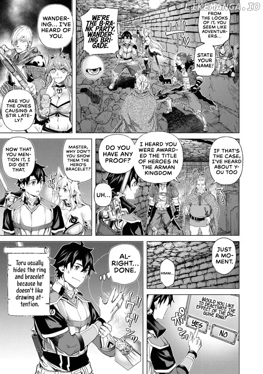 a warrior exiled by the hero and his lover Chapter 32 page 9