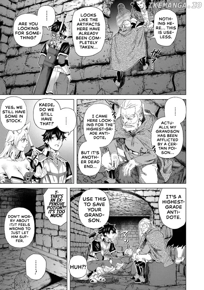 a warrior exiled by the hero and his lover Chapter 32 page 13