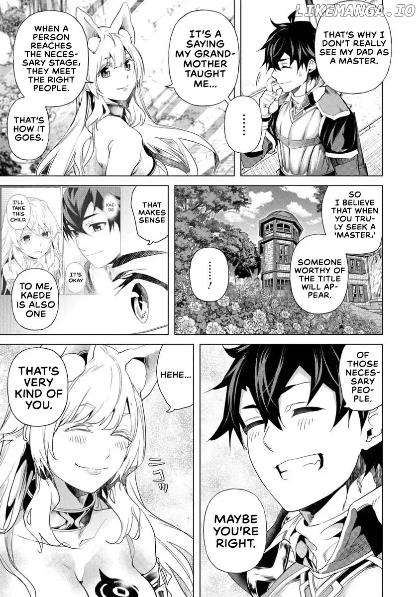 a warrior exiled by the hero and his lover Chapter 32 page 23