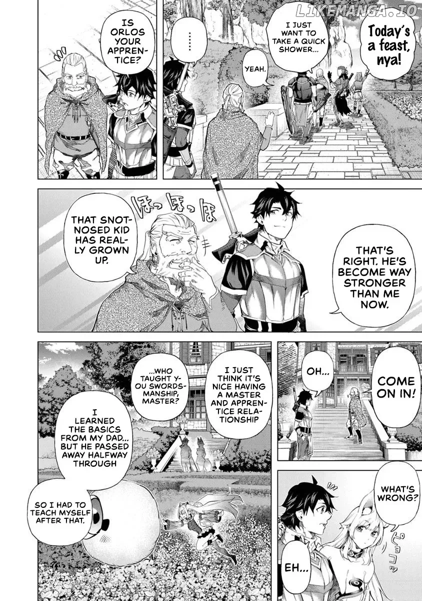 a warrior exiled by the hero and his lover Chapter 32 page 22