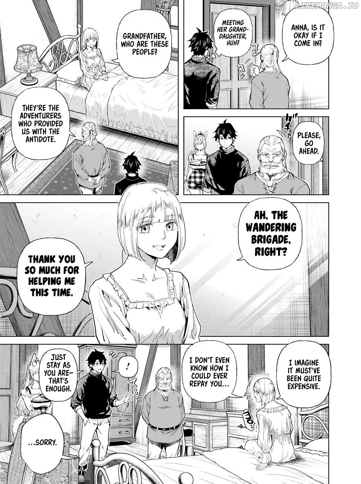 a warrior exiled by the hero and his lover Chapter 33 page 7