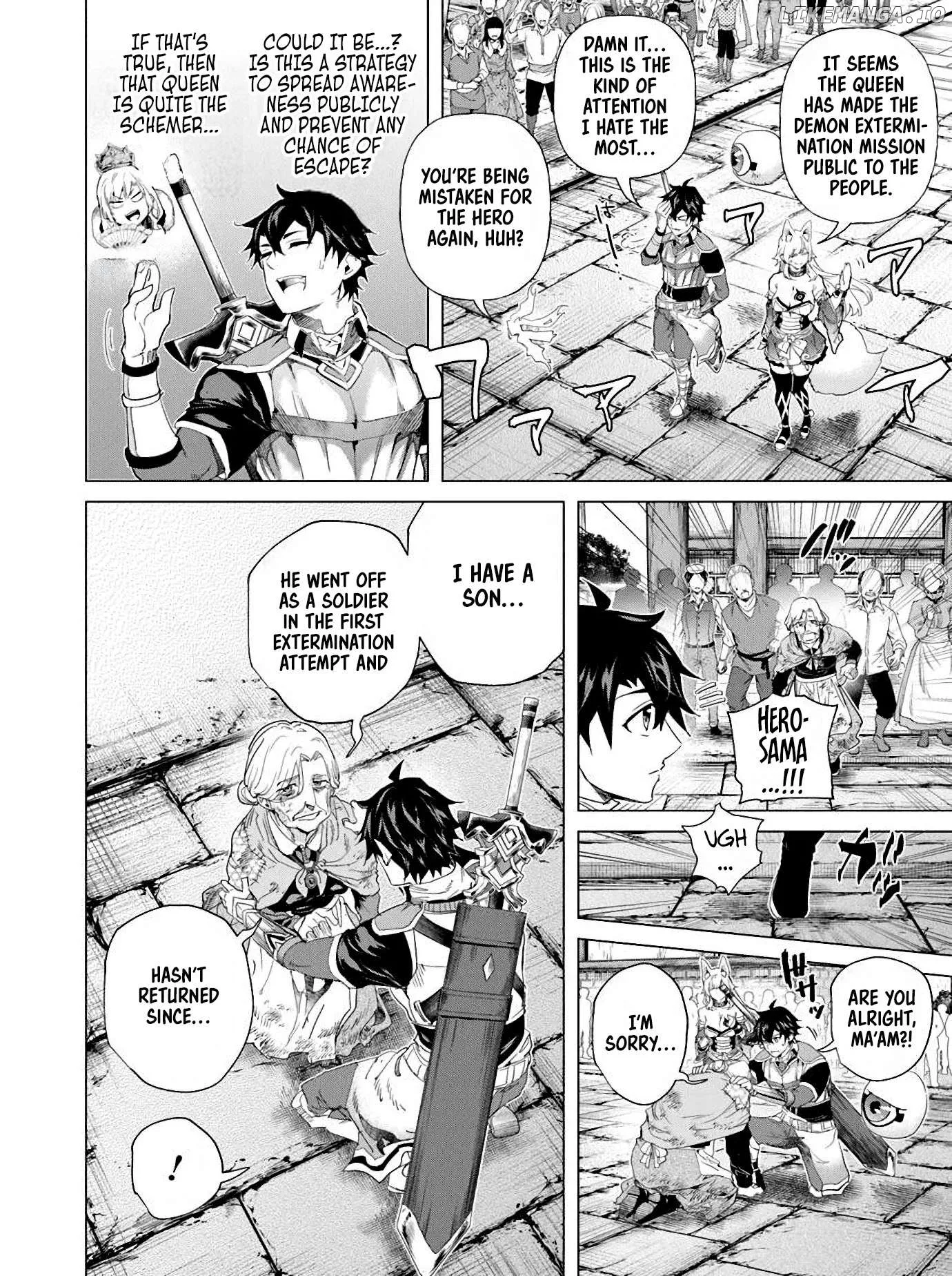 a warrior exiled by the hero and his lover Chapter 33 page 25