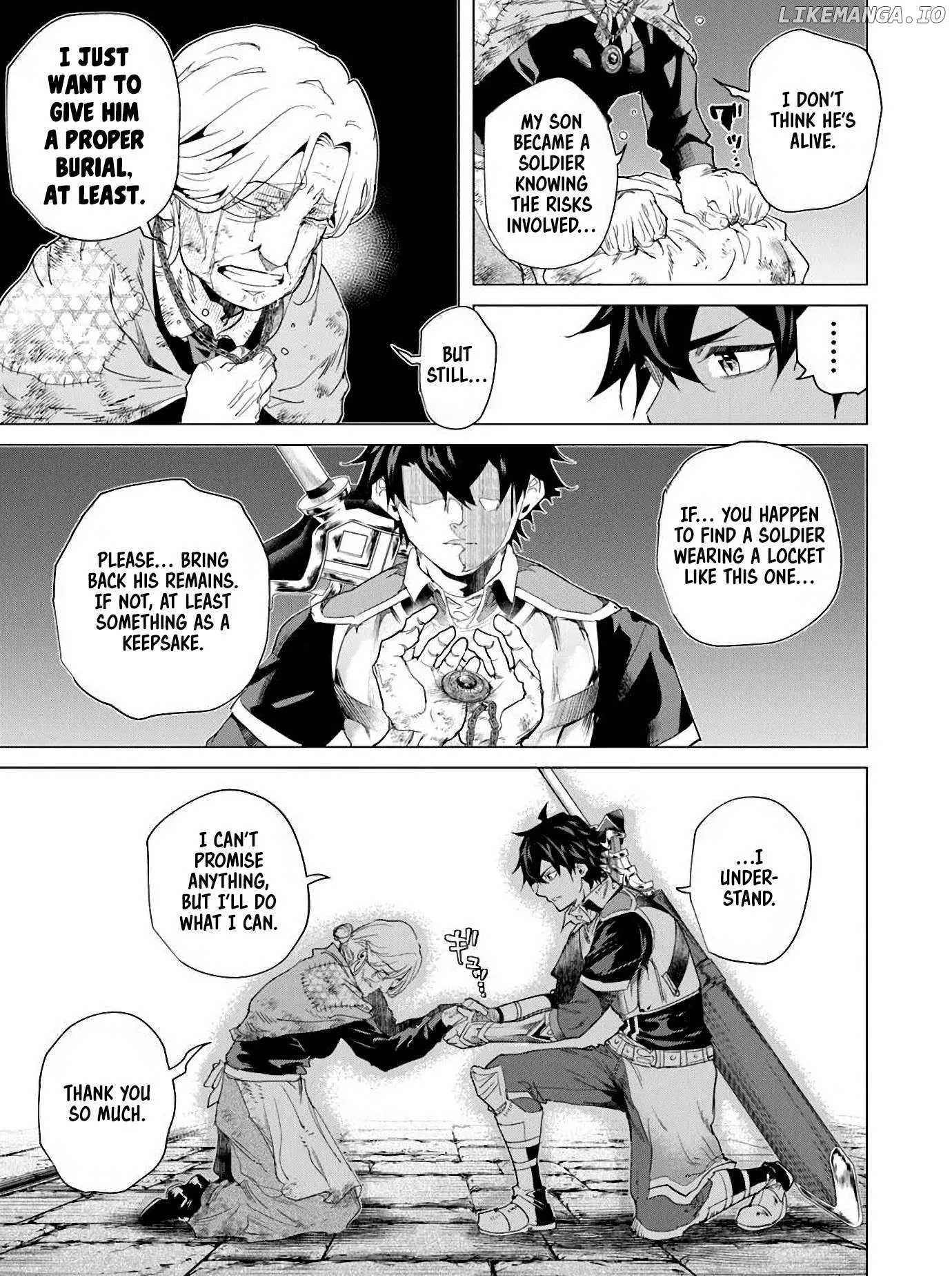 a warrior exiled by the hero and his lover Chapter 33 page 26