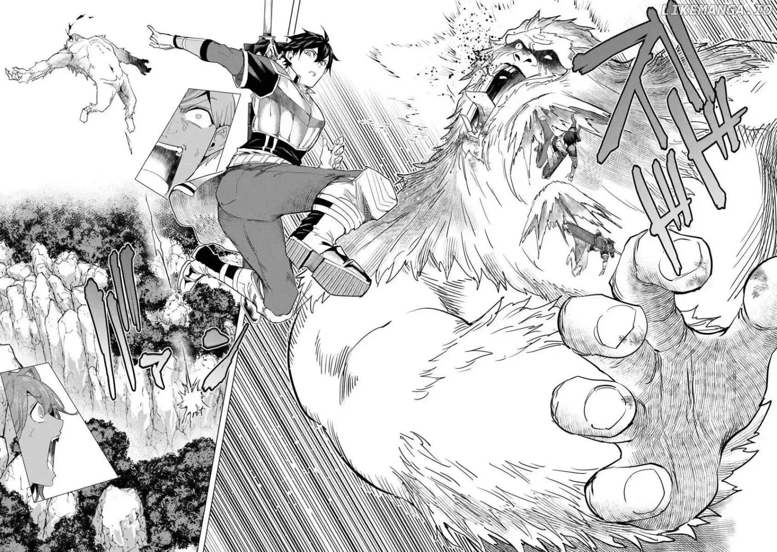 a warrior exiled by the hero and his lover Chapter 34 page 21