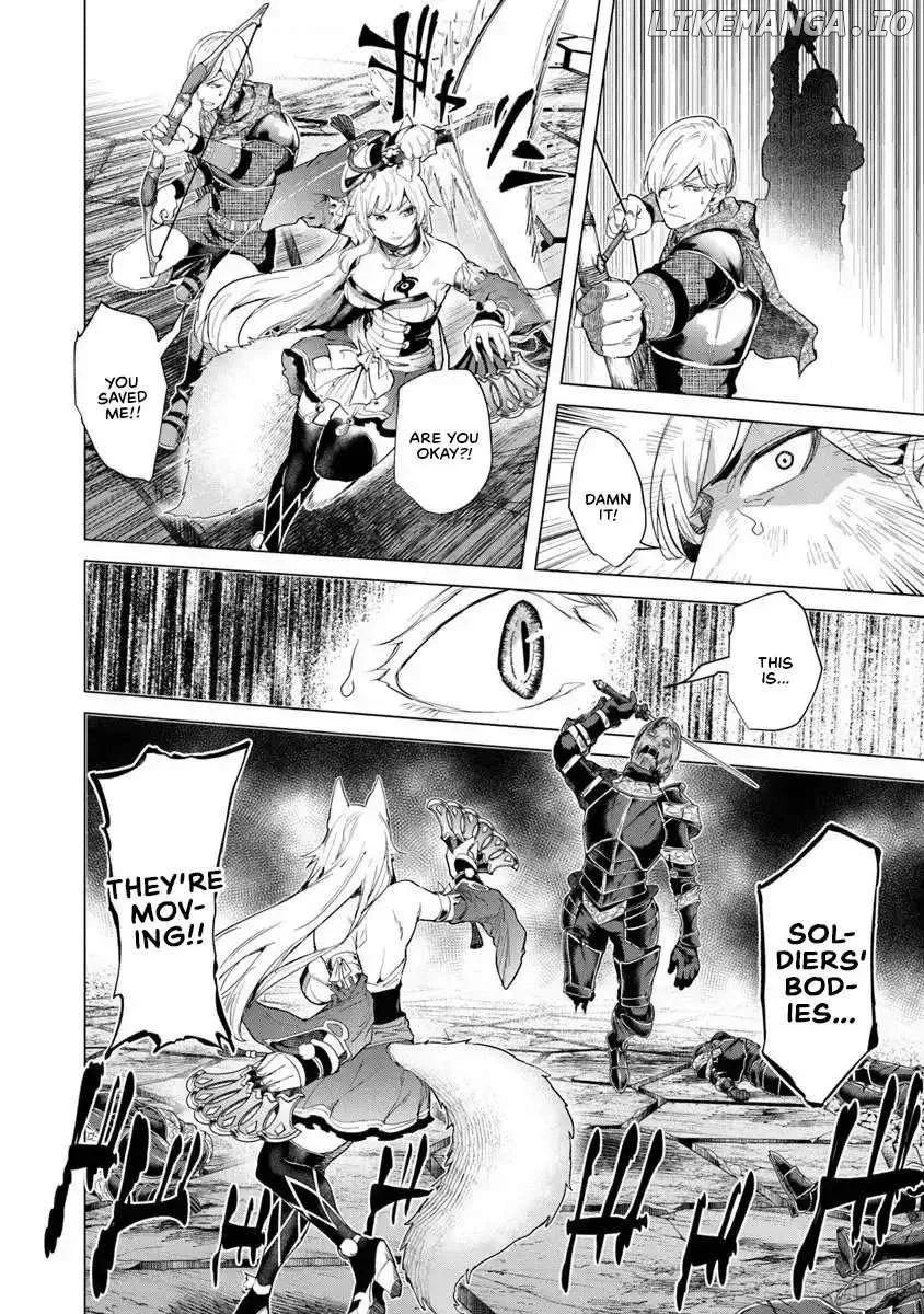 a warrior exiled by the hero and his lover Chapter 34 page 28
