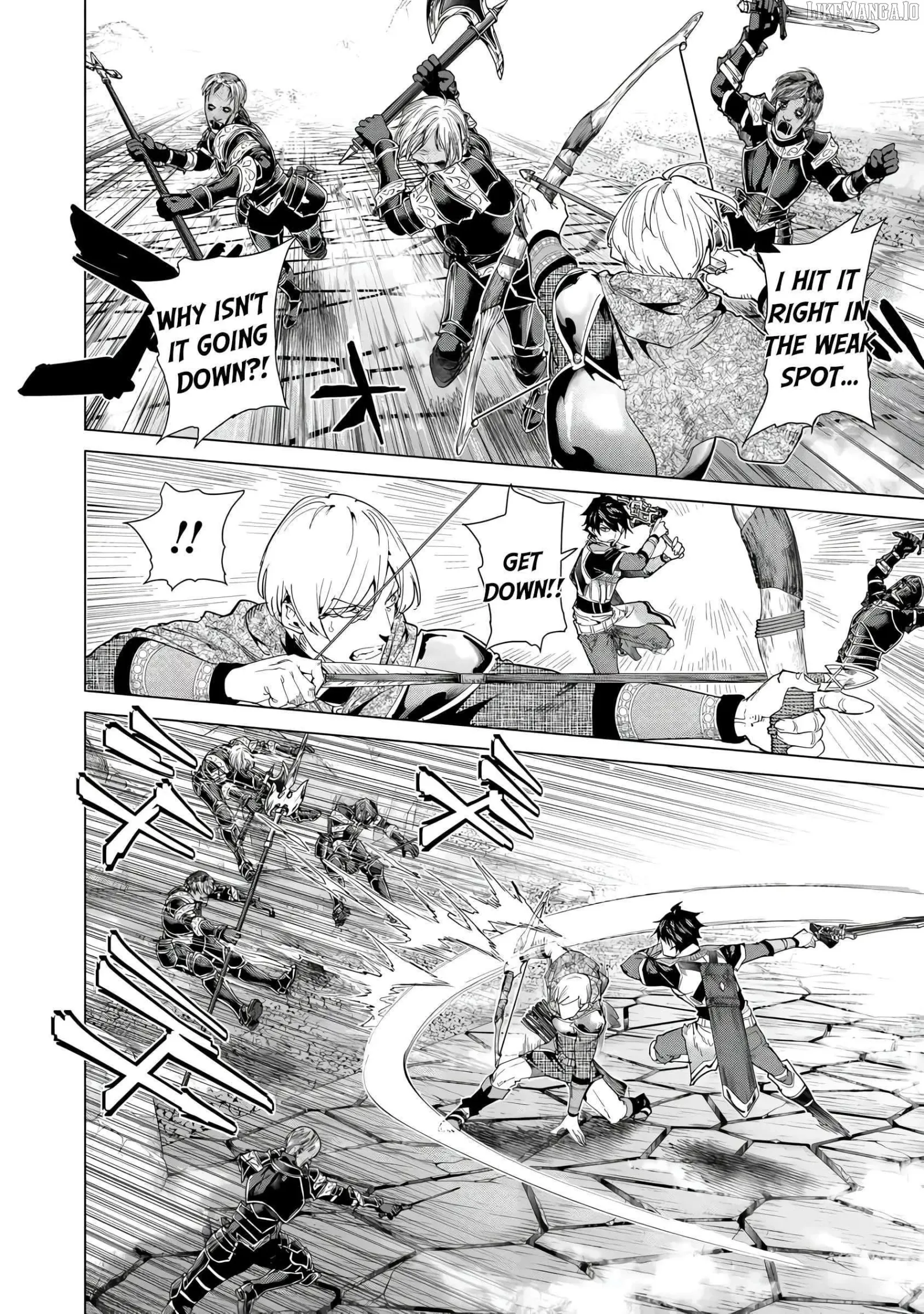 a warrior exiled by the hero and his lover Chapter 35 page 2