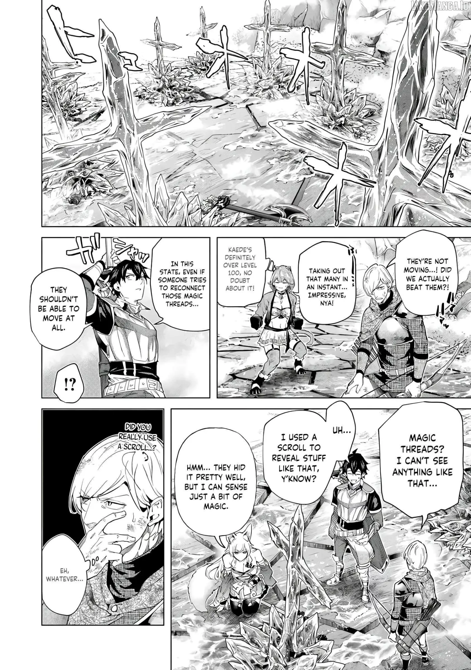 a warrior exiled by the hero and his lover Chapter 35 page 8