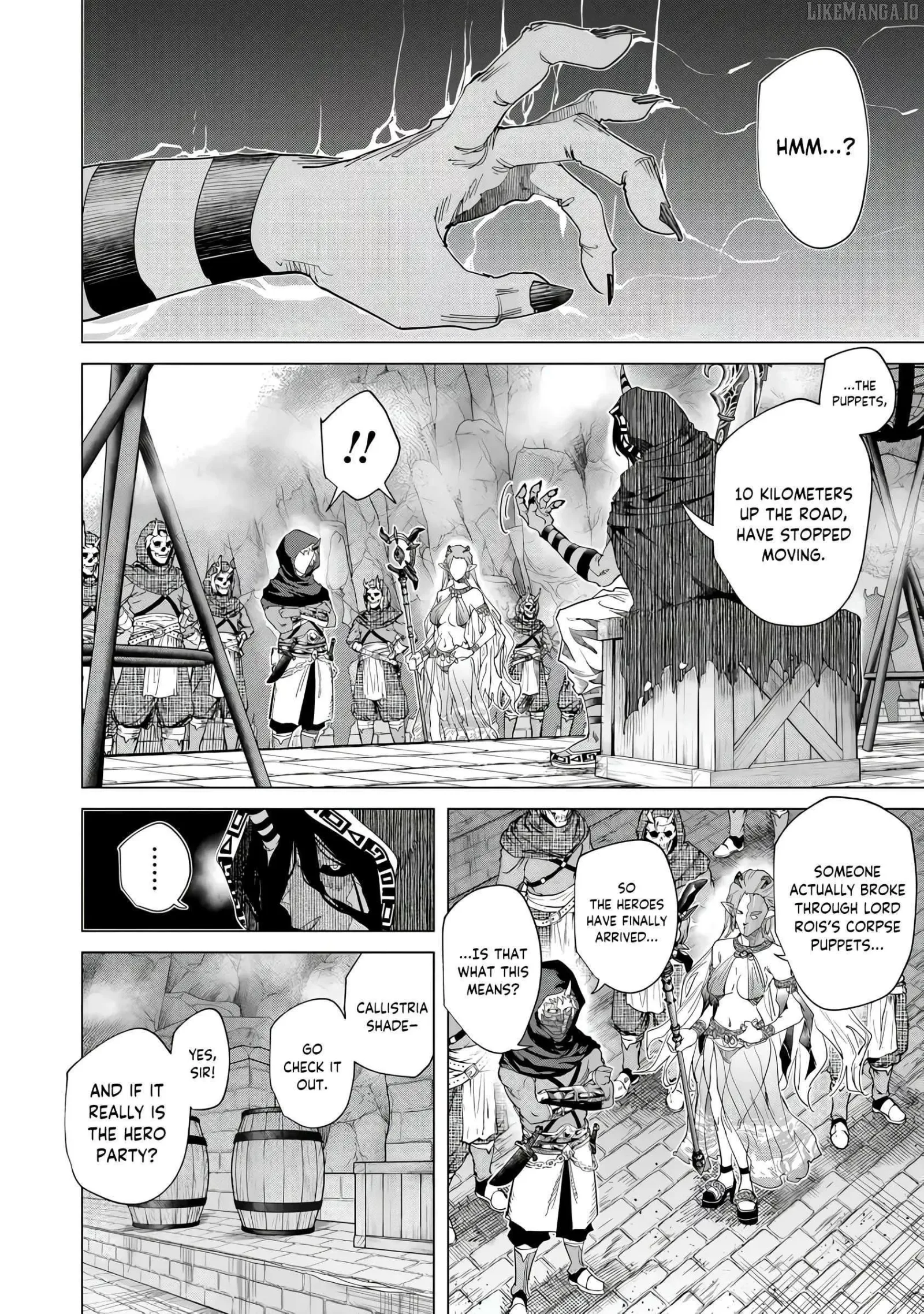 a warrior exiled by the hero and his lover Chapter 35 page 10