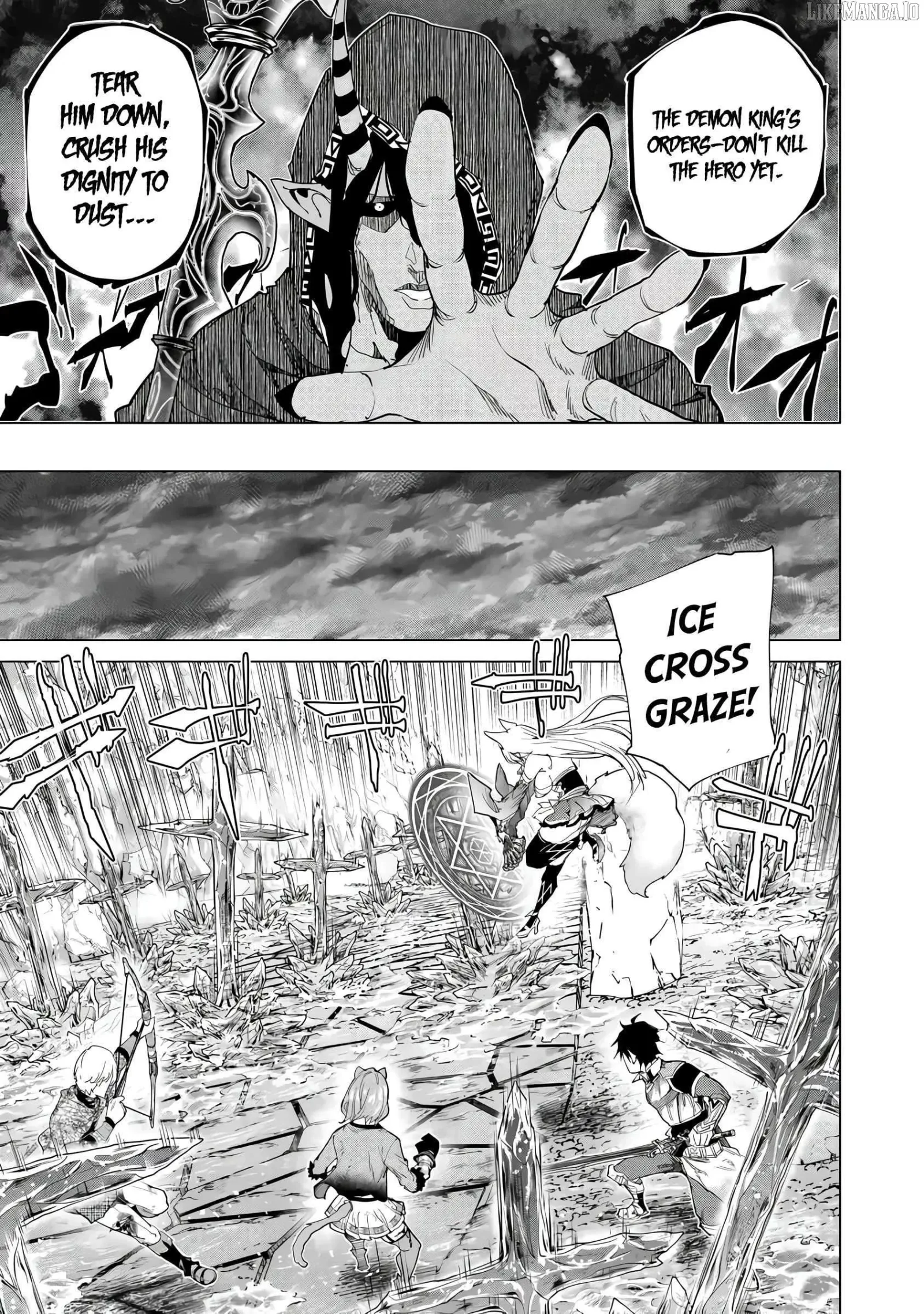 a warrior exiled by the hero and his lover Chapter 35 page 11