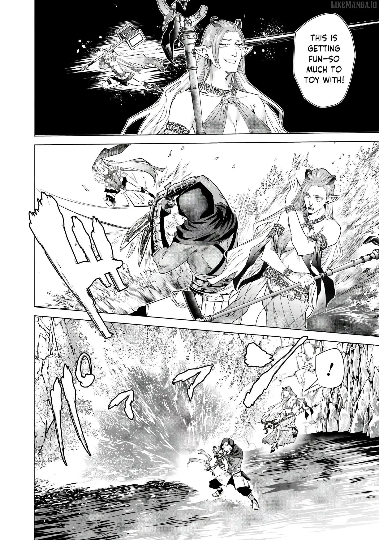 a warrior exiled by the hero and his lover Chapter 35 page 15