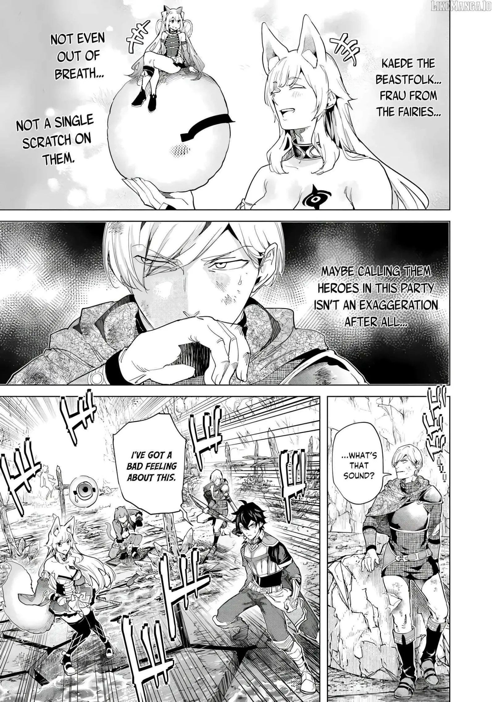 a warrior exiled by the hero and his lover Chapter 35 page 13