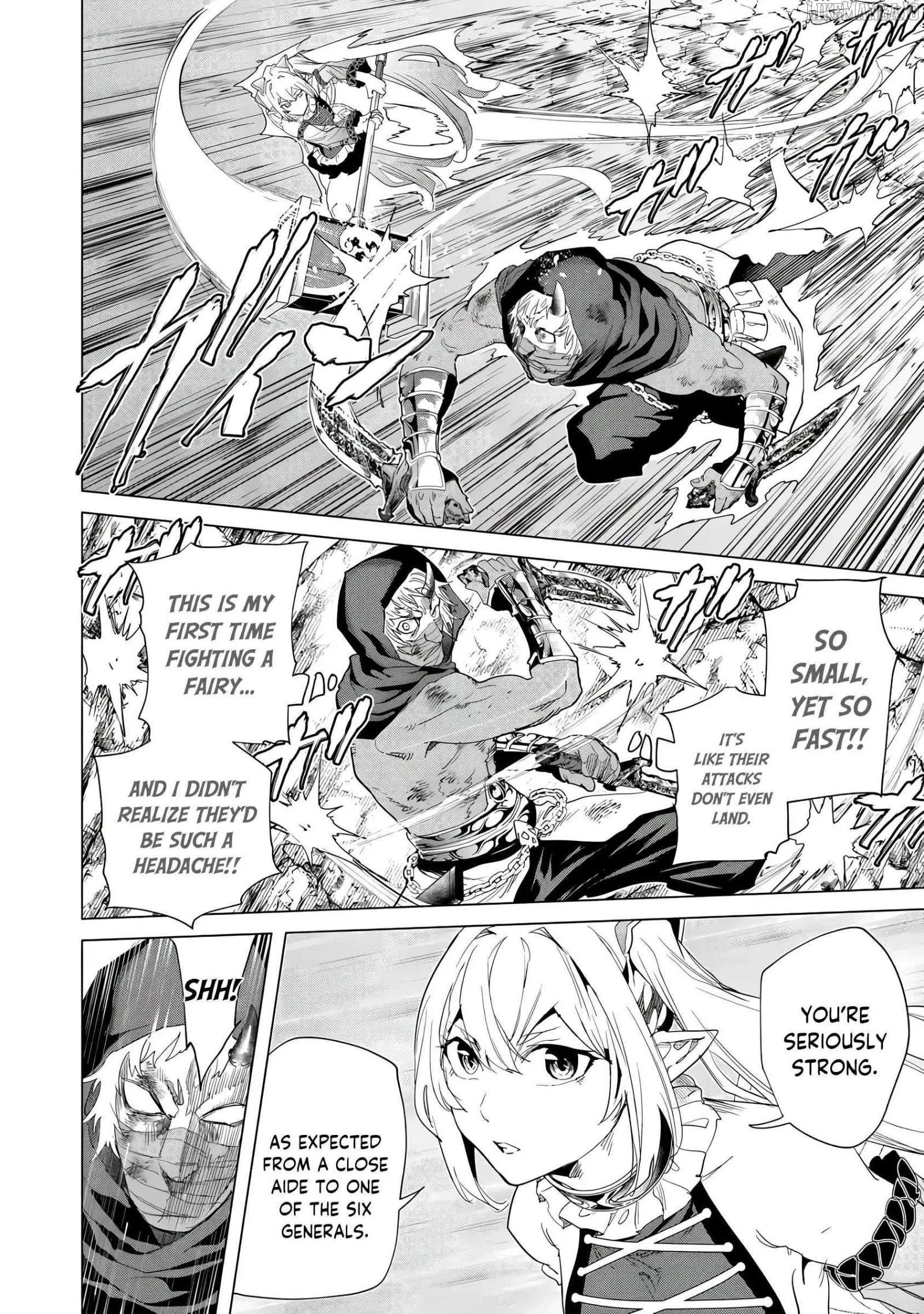 a warrior exiled by the hero and his lover Chapter 35 page 21