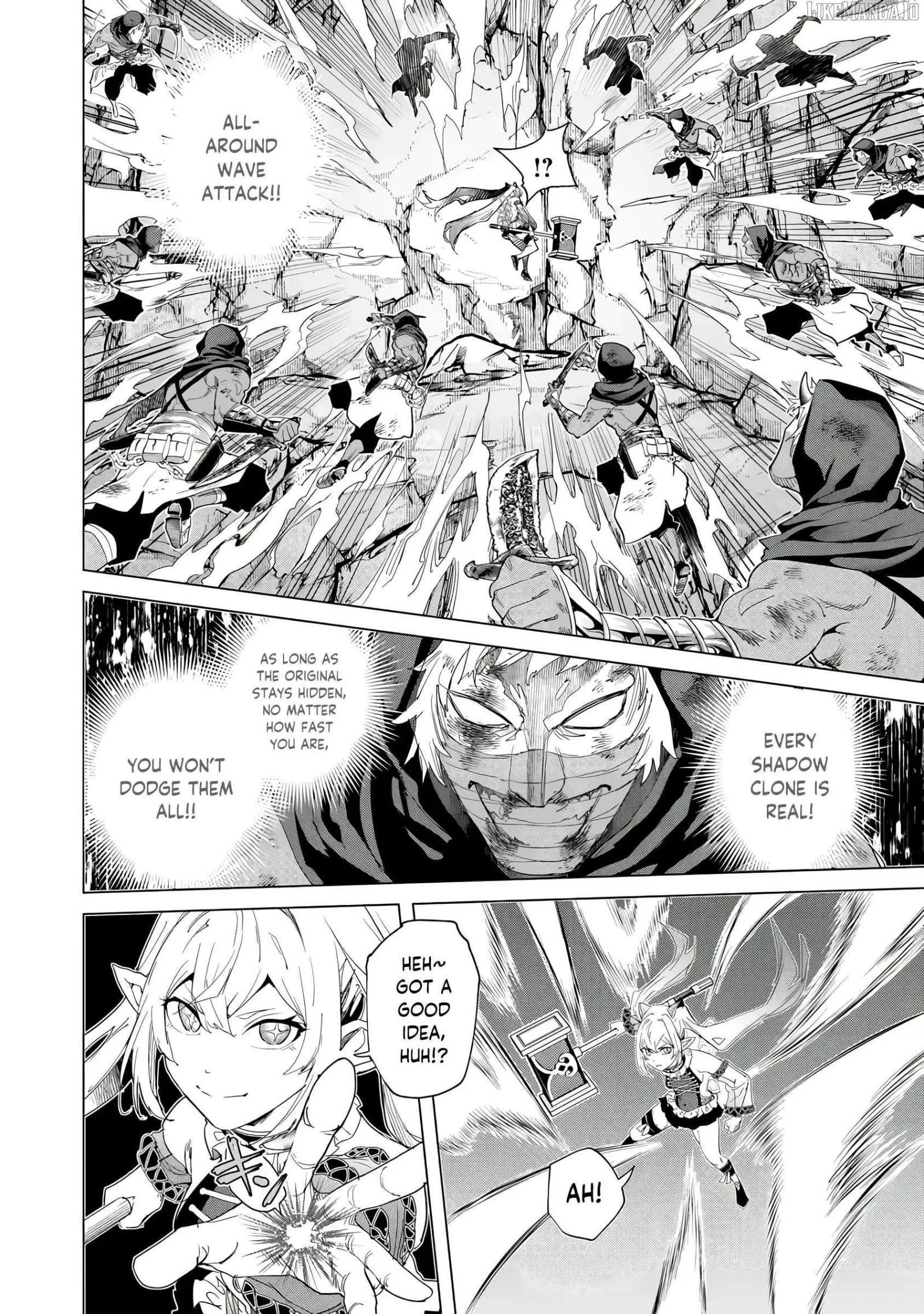 a warrior exiled by the hero and his lover Chapter 35 page 25