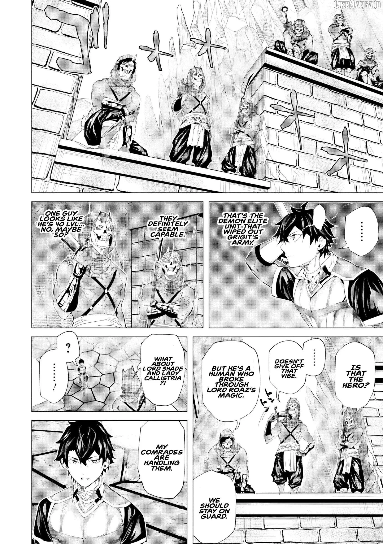 a warrior exiled by the hero and his lover Chapter 36 page 16