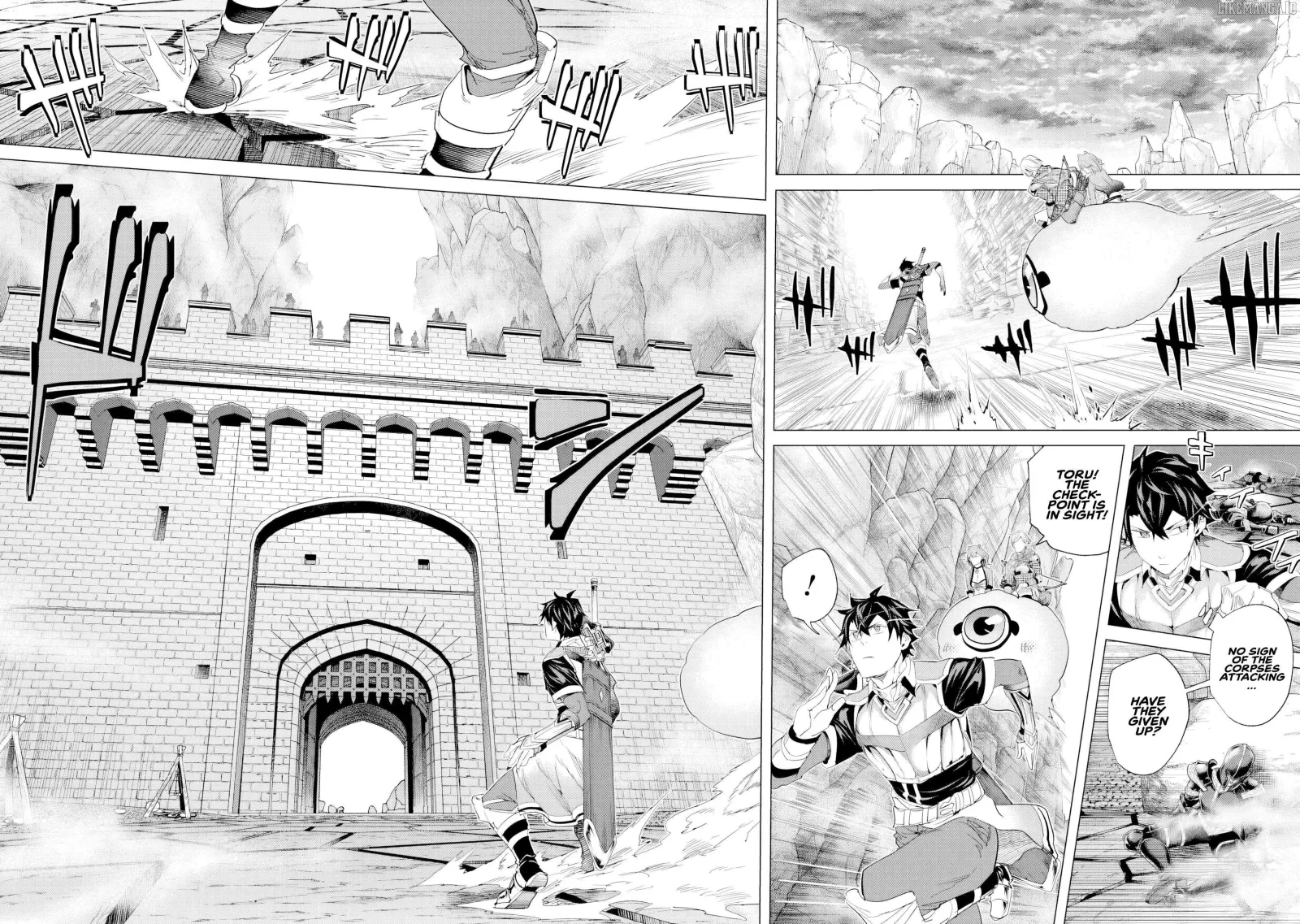 a warrior exiled by the hero and his lover Chapter 36 page 15