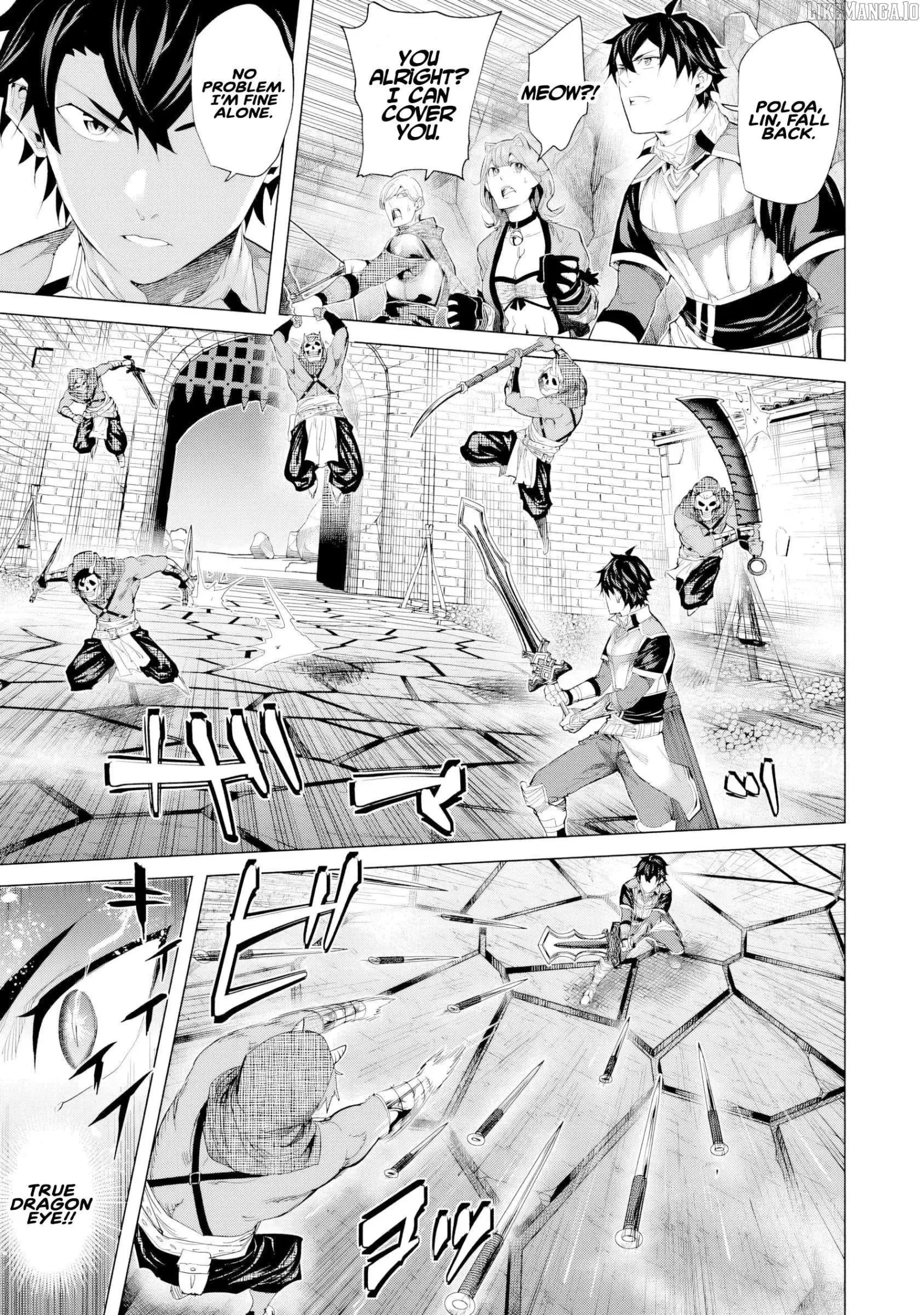 a warrior exiled by the hero and his lover Chapter 36 page 21