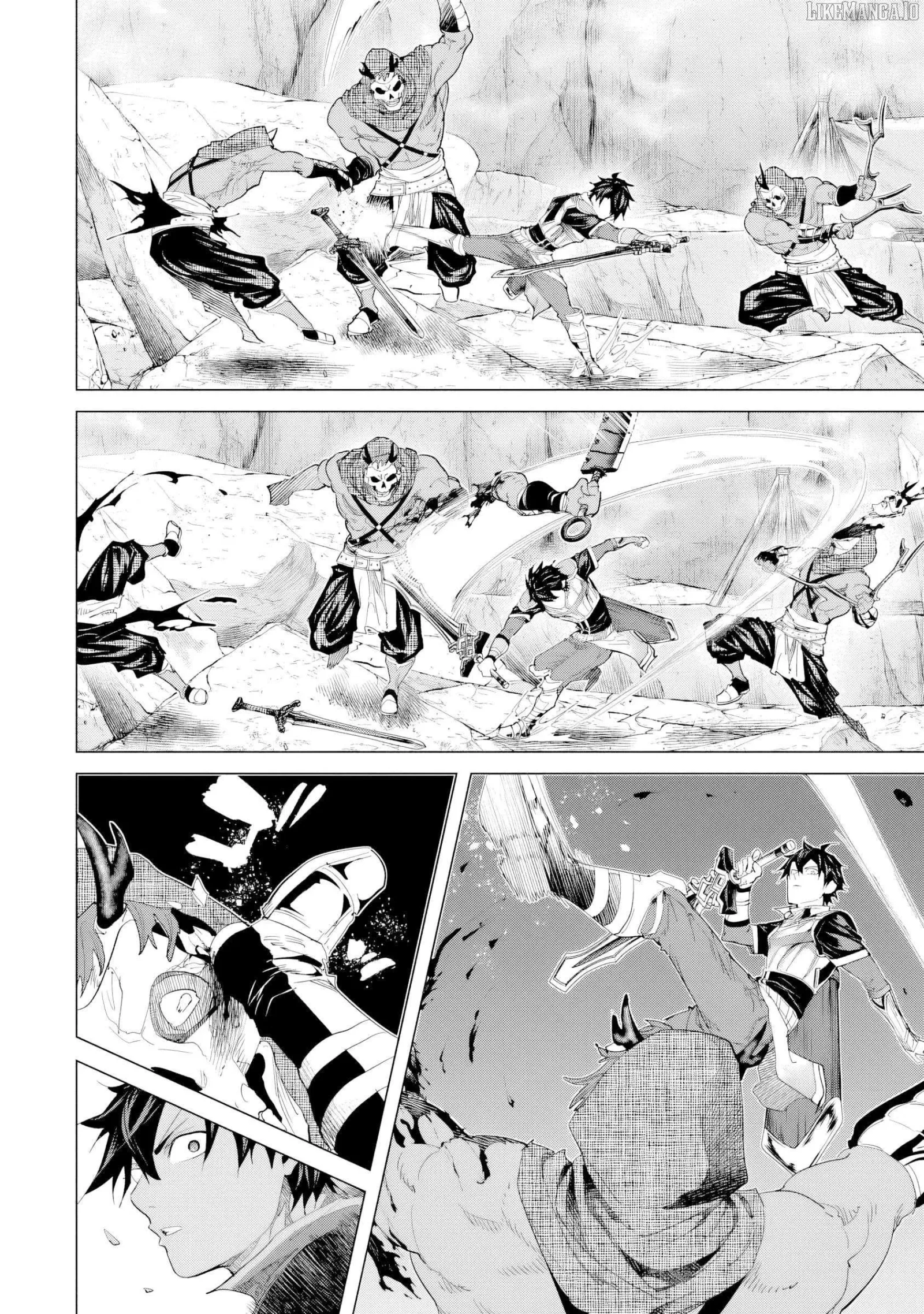 a warrior exiled by the hero and his lover Chapter 36 page 26