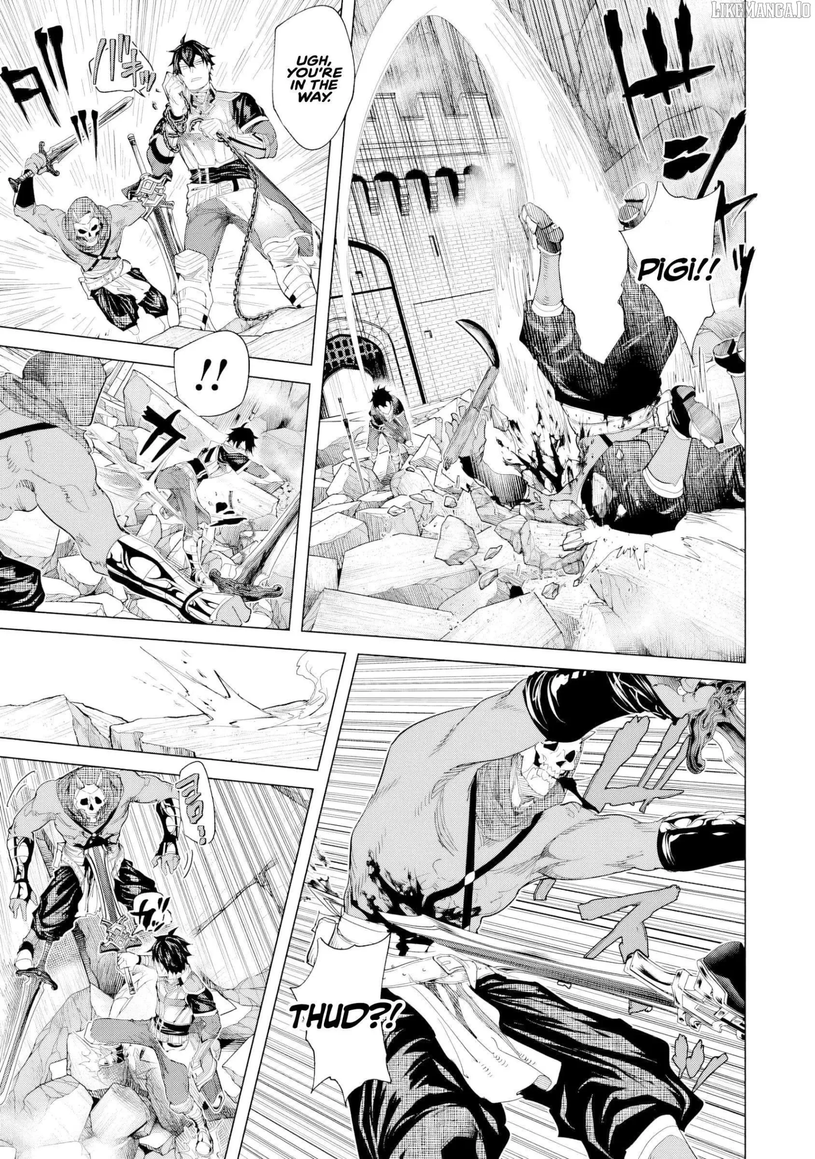 a warrior exiled by the hero and his lover Chapter 36 page 25