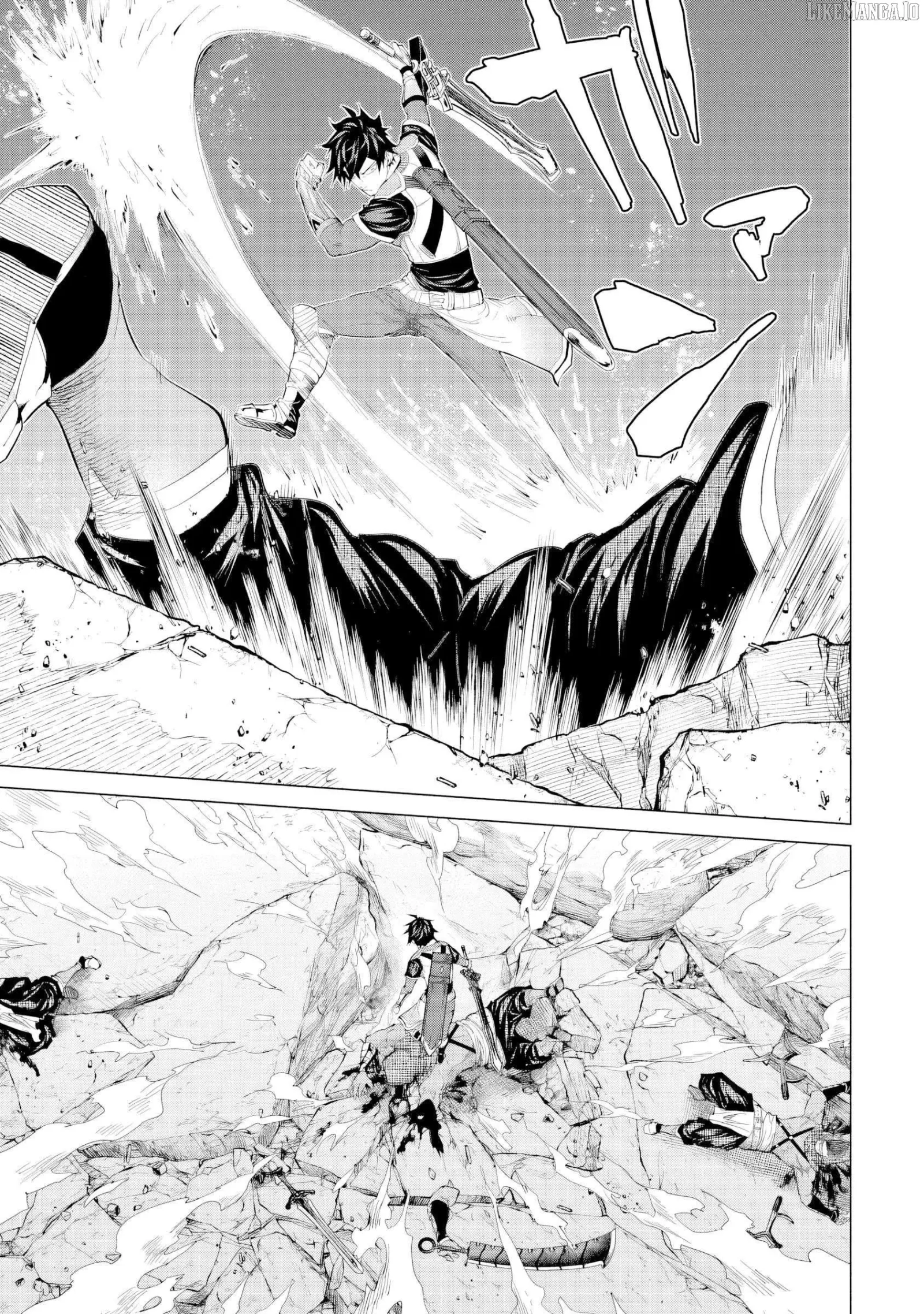 a warrior exiled by the hero and his lover Chapter 36 page 27