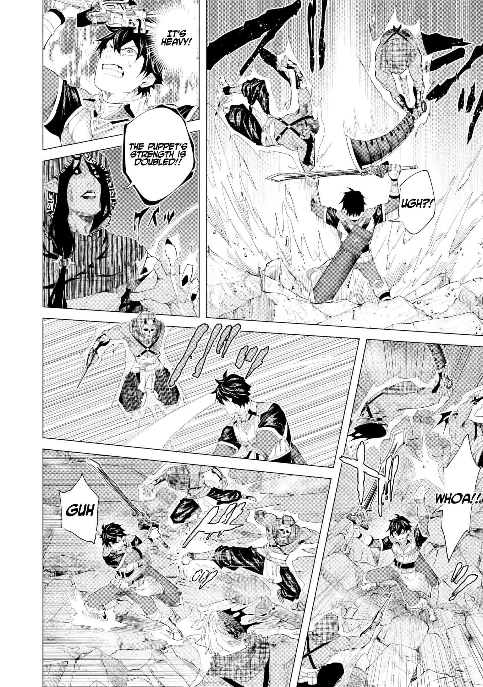 a warrior exiled by the hero and his lover Chapter 37 page 6