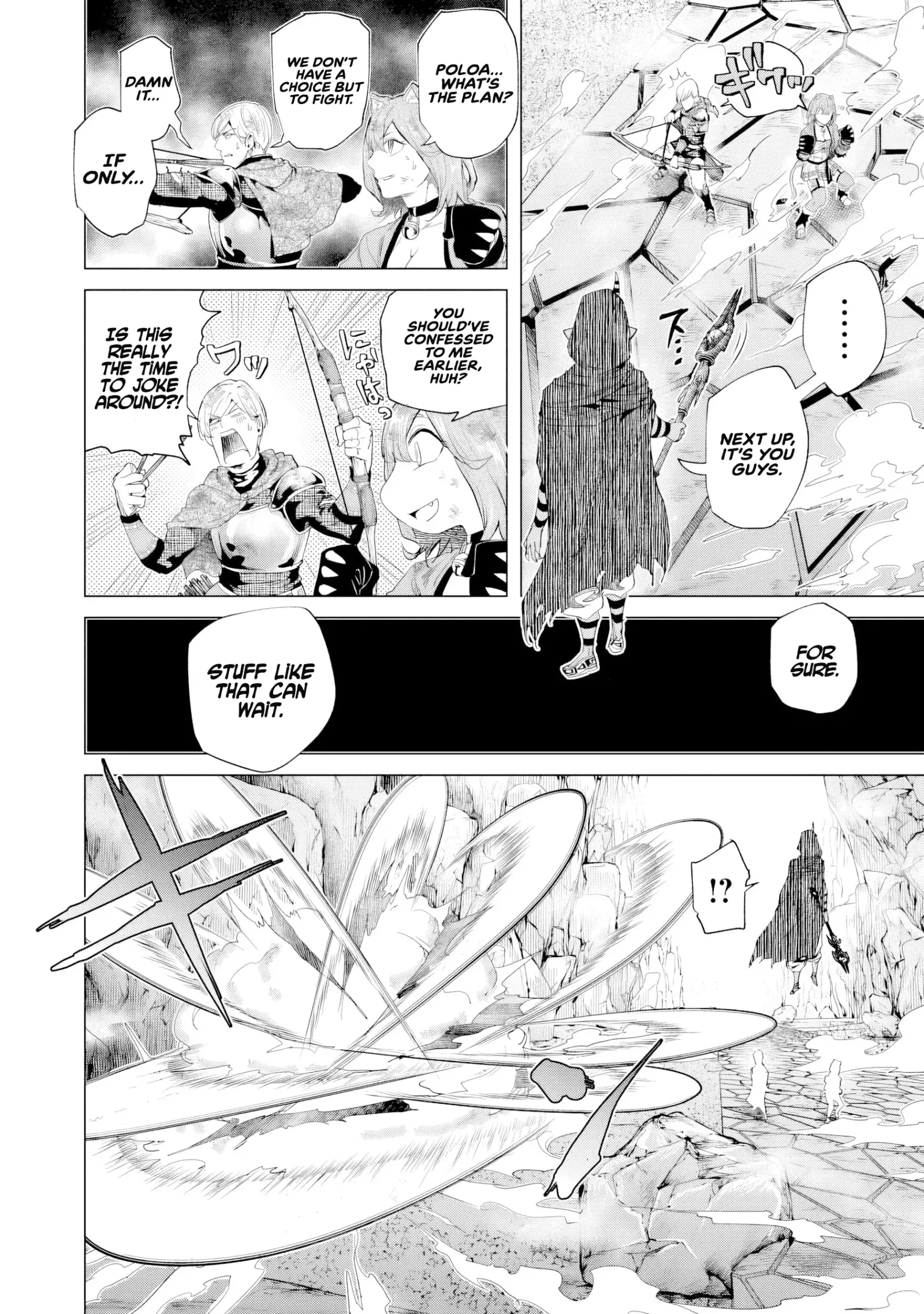 a warrior exiled by the hero and his lover Chapter 37 page 10