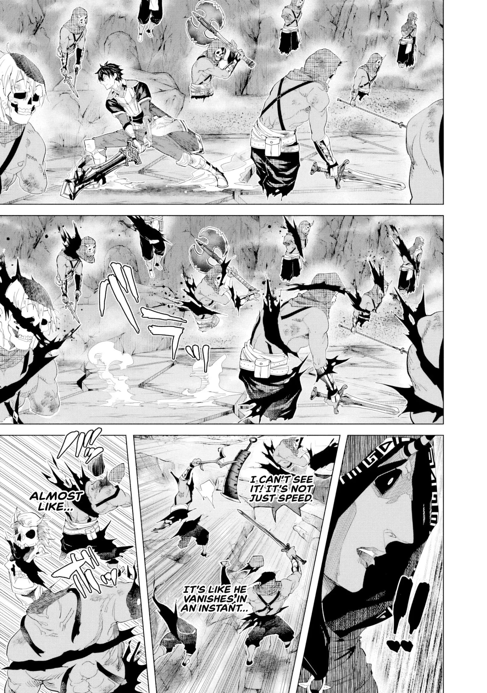 a warrior exiled by the hero and his lover Chapter 37 page 15