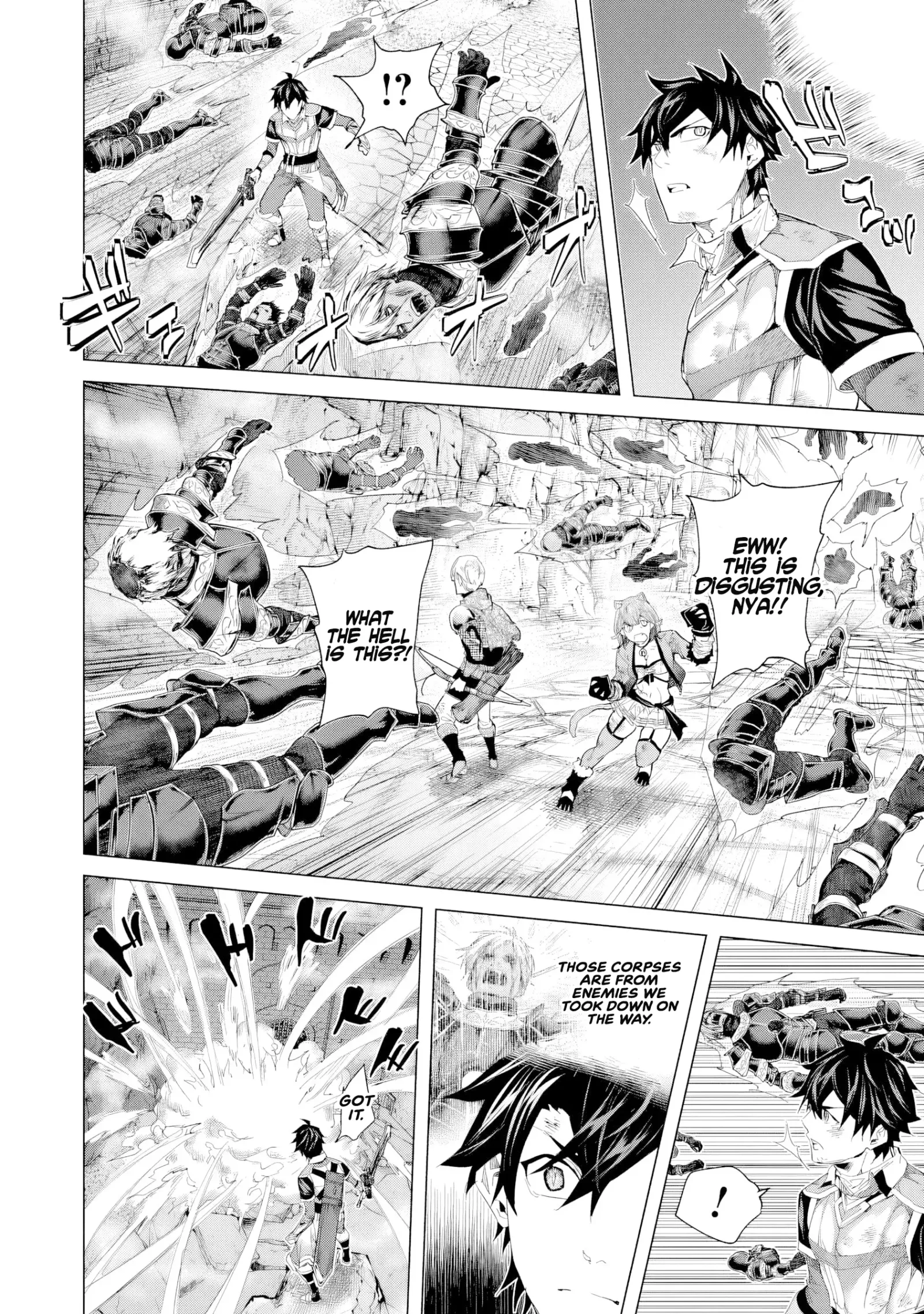 a warrior exiled by the hero and his lover Chapter 37 page 20