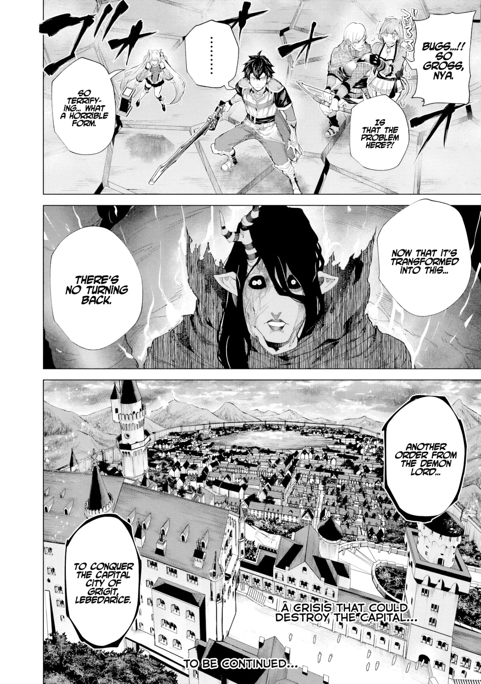 a warrior exiled by the hero and his lover Chapter 37 page 24