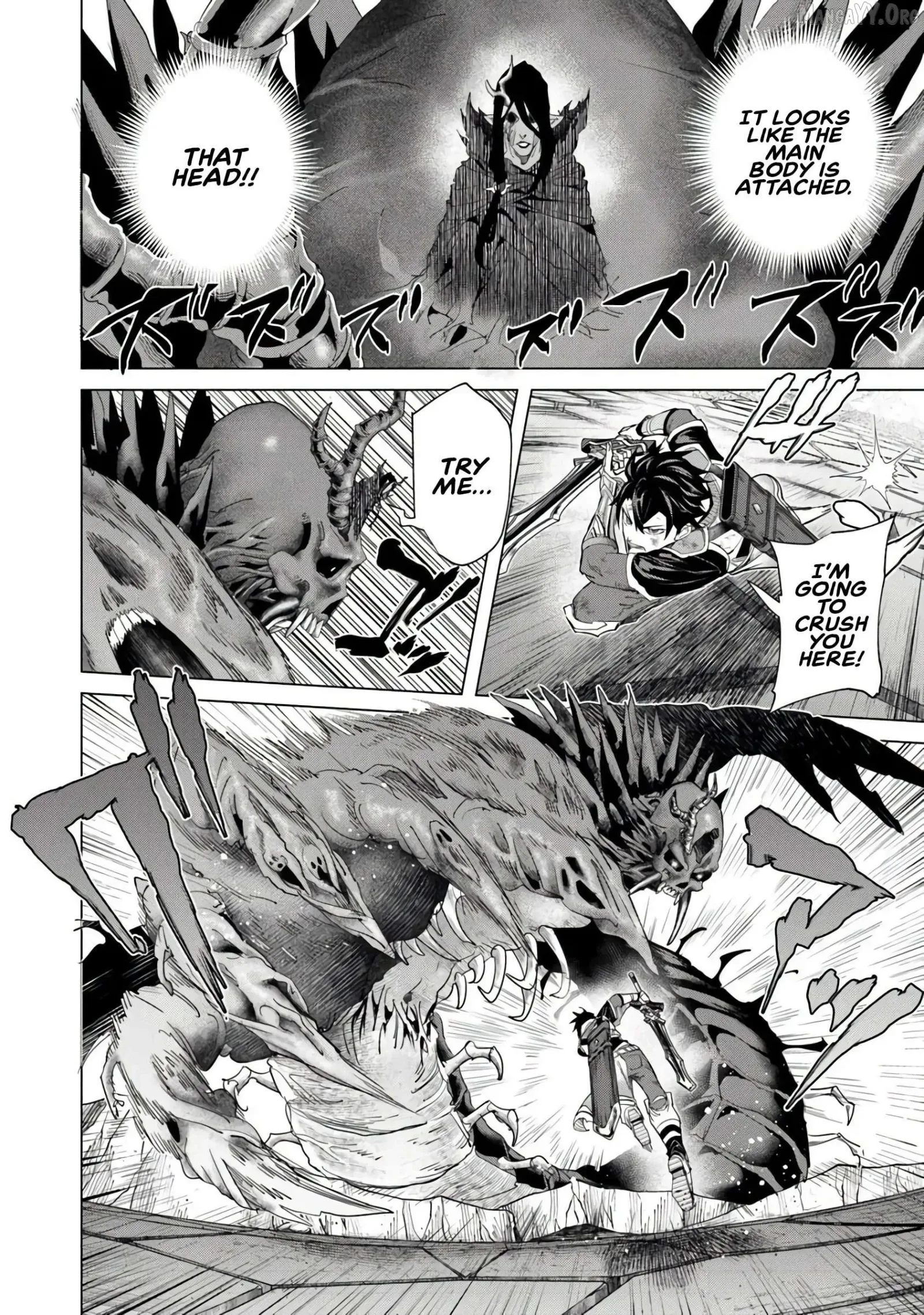 a warrior exiled by the hero and his lover Chapter 38 page 3