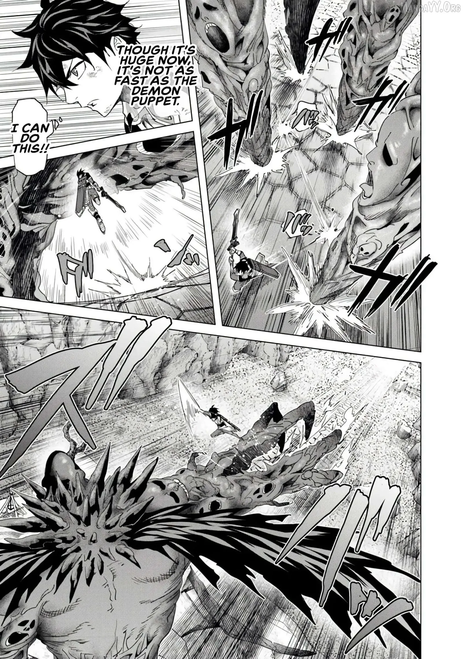 a warrior exiled by the hero and his lover Chapter 38 page 4