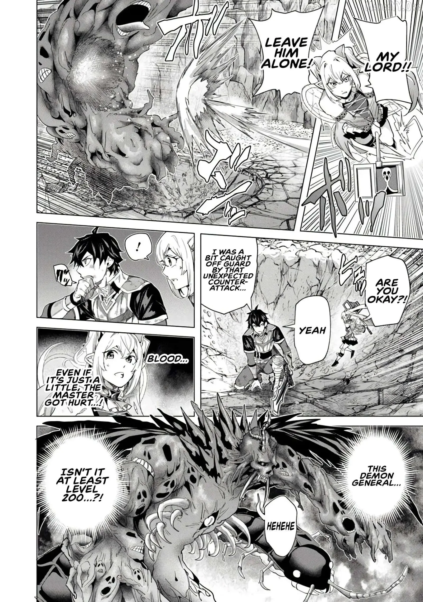 a warrior exiled by the hero and his lover Chapter 38 page 7