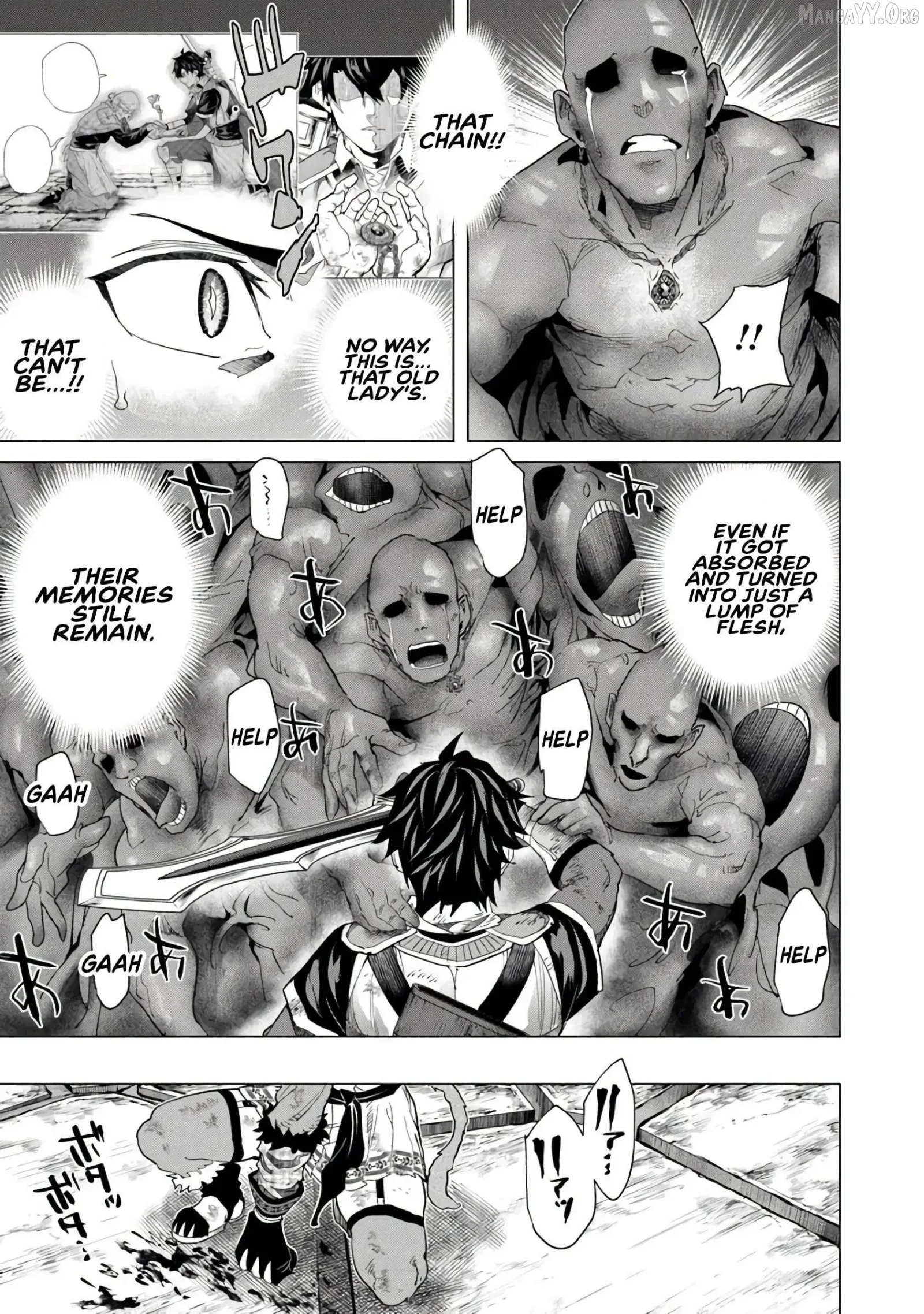 a warrior exiled by the hero and his lover Chapter 38 page 14