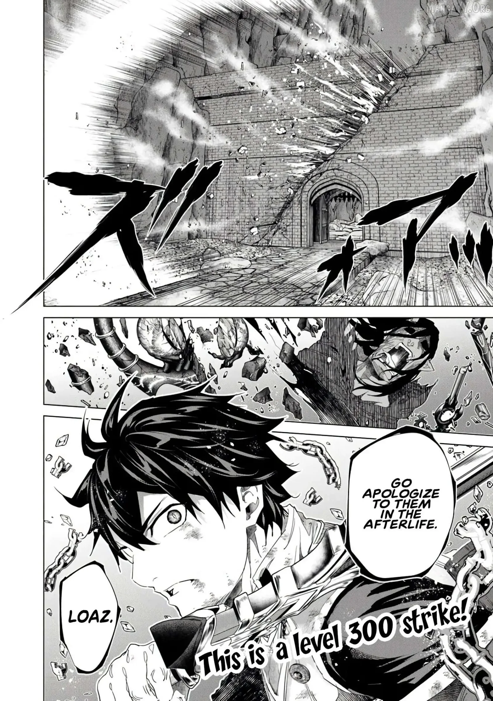 a warrior exiled by the hero and his lover Chapter 38 page 30
