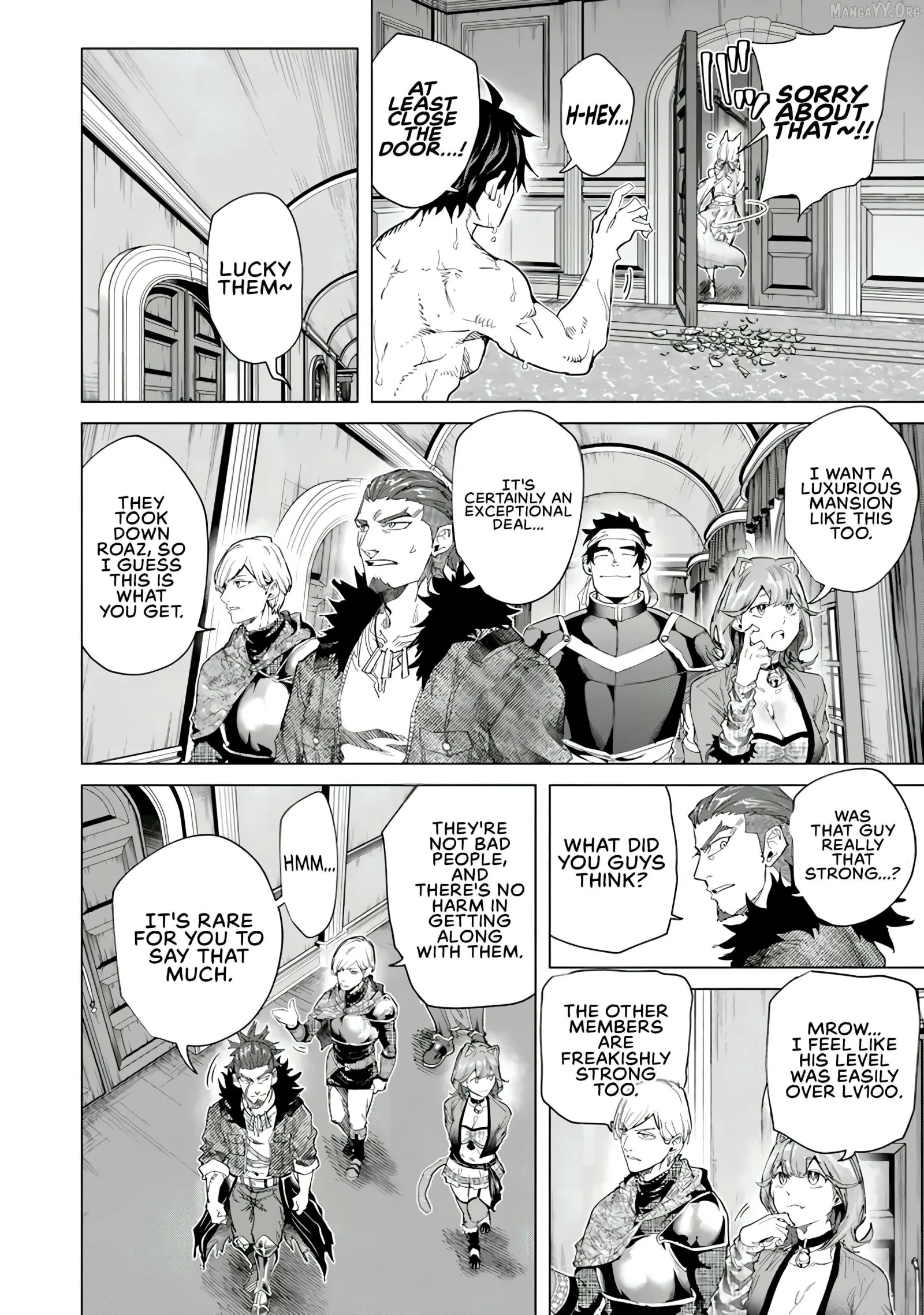 a warrior exiled by the hero and his lover Chapter 39 page 22