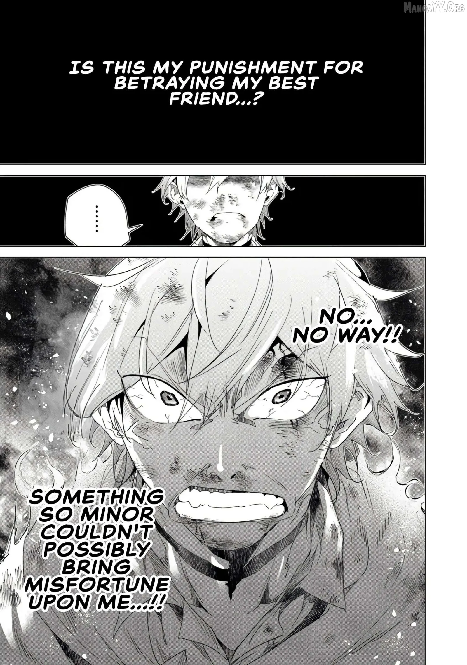 a warrior exiled by the hero and his lover Chapter 40 page 8
