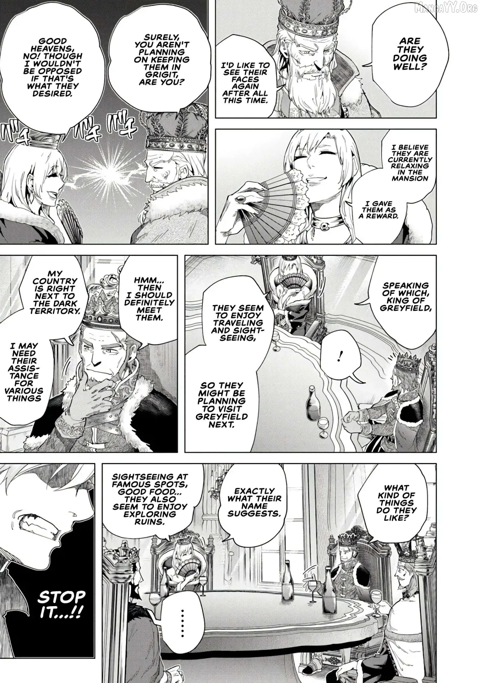 a warrior exiled by the hero and his lover Chapter 40 page 15