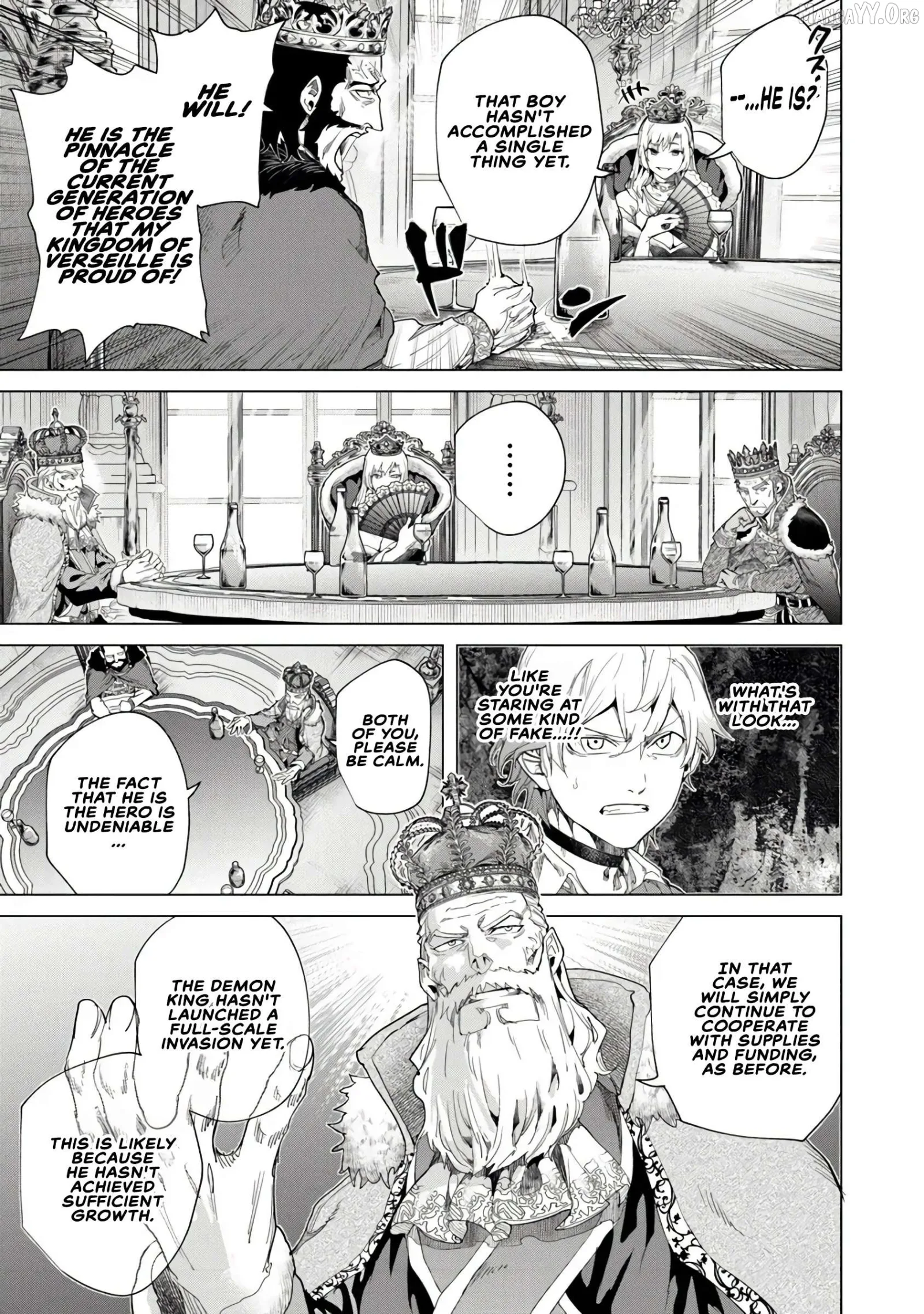 a warrior exiled by the hero and his lover Chapter 40 page 17