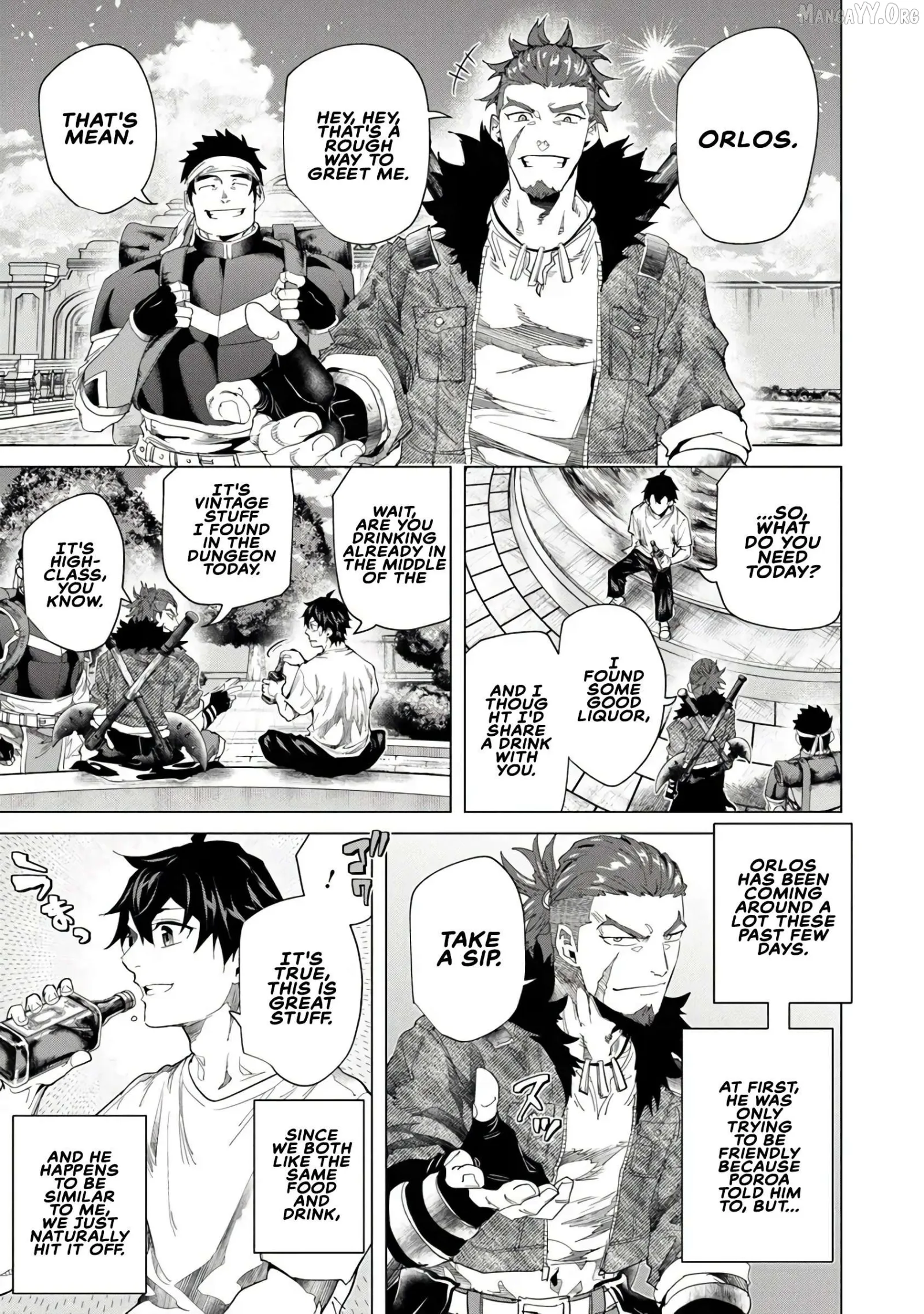 a warrior exiled by the hero and his lover Chapter 40 page 25