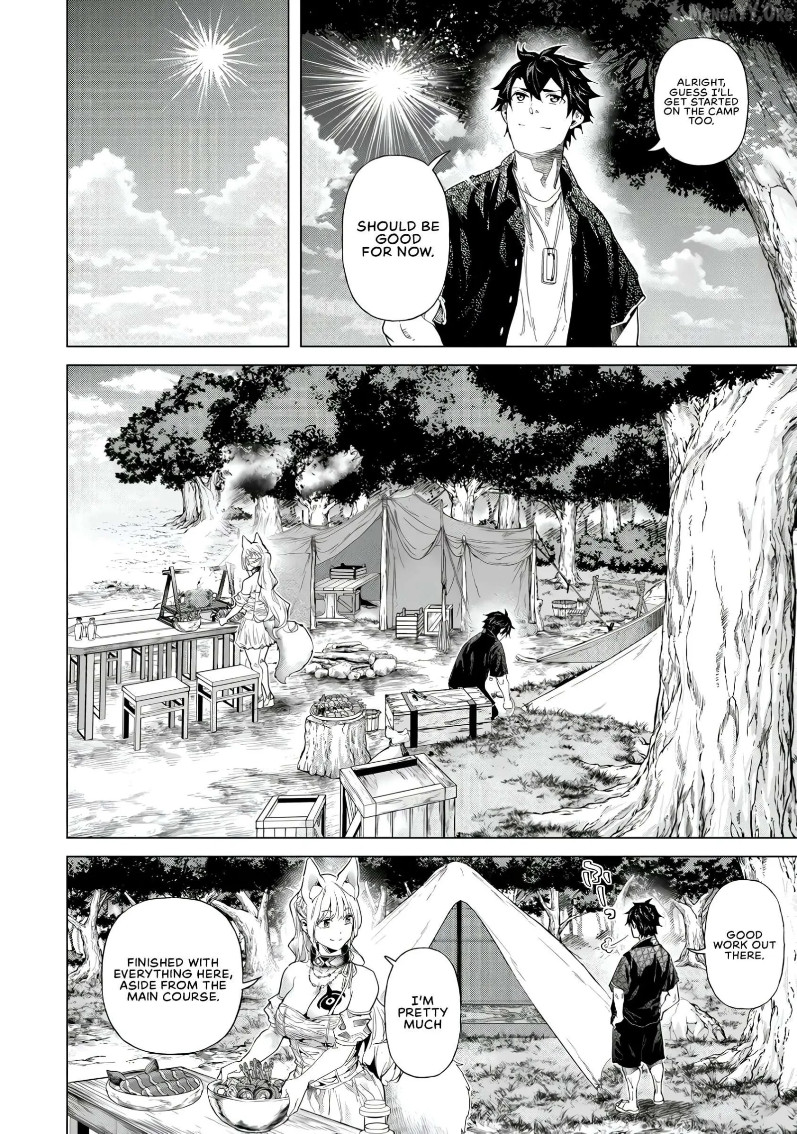 a warrior exiled by the hero and his lover Chapter 41 page 7