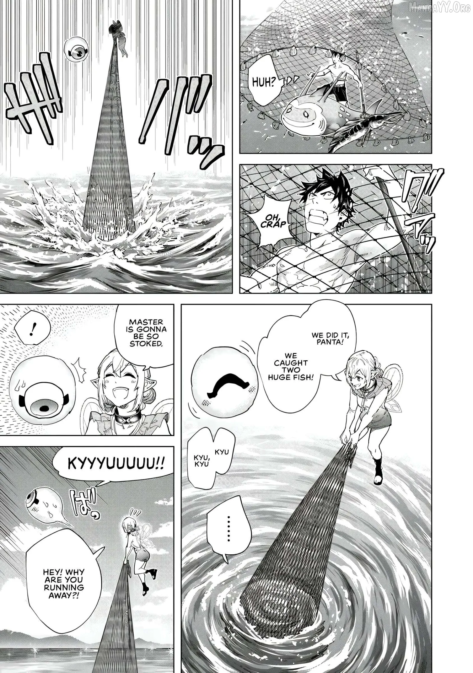 a warrior exiled by the hero and his lover Chapter 41 page 14